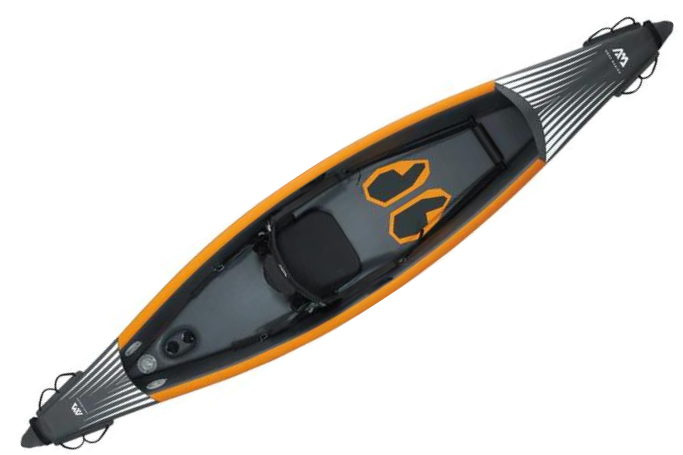 Aqua Marina TOMAHAWK AIR-K 12'4" Kayak / Canoë Gonflable Haute Pression Rapide