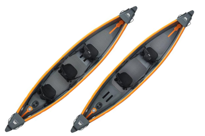 Kayaks / Canoës gonflables à haute pression Aqua Marina TOMAHAWK AIR-C 15'8" - Vitesse