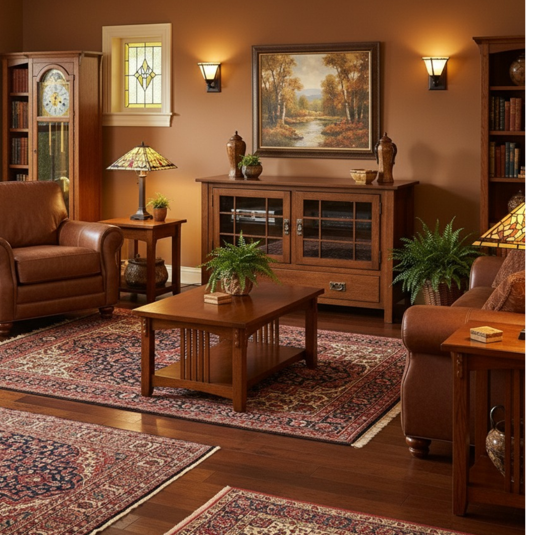 Mission Quarter Sawn Oak 48" TV Stand