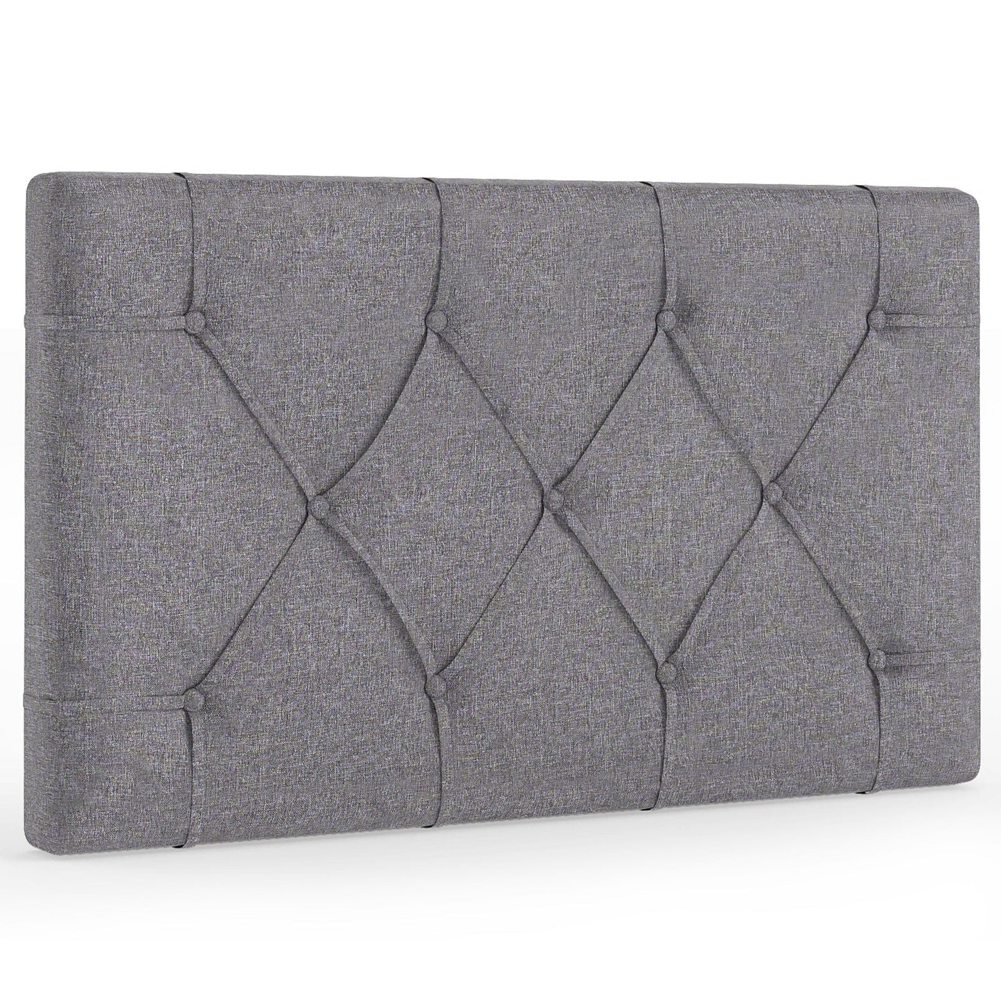 Upholstered Headboard for Twin Size Bed with Fabric Upholstery