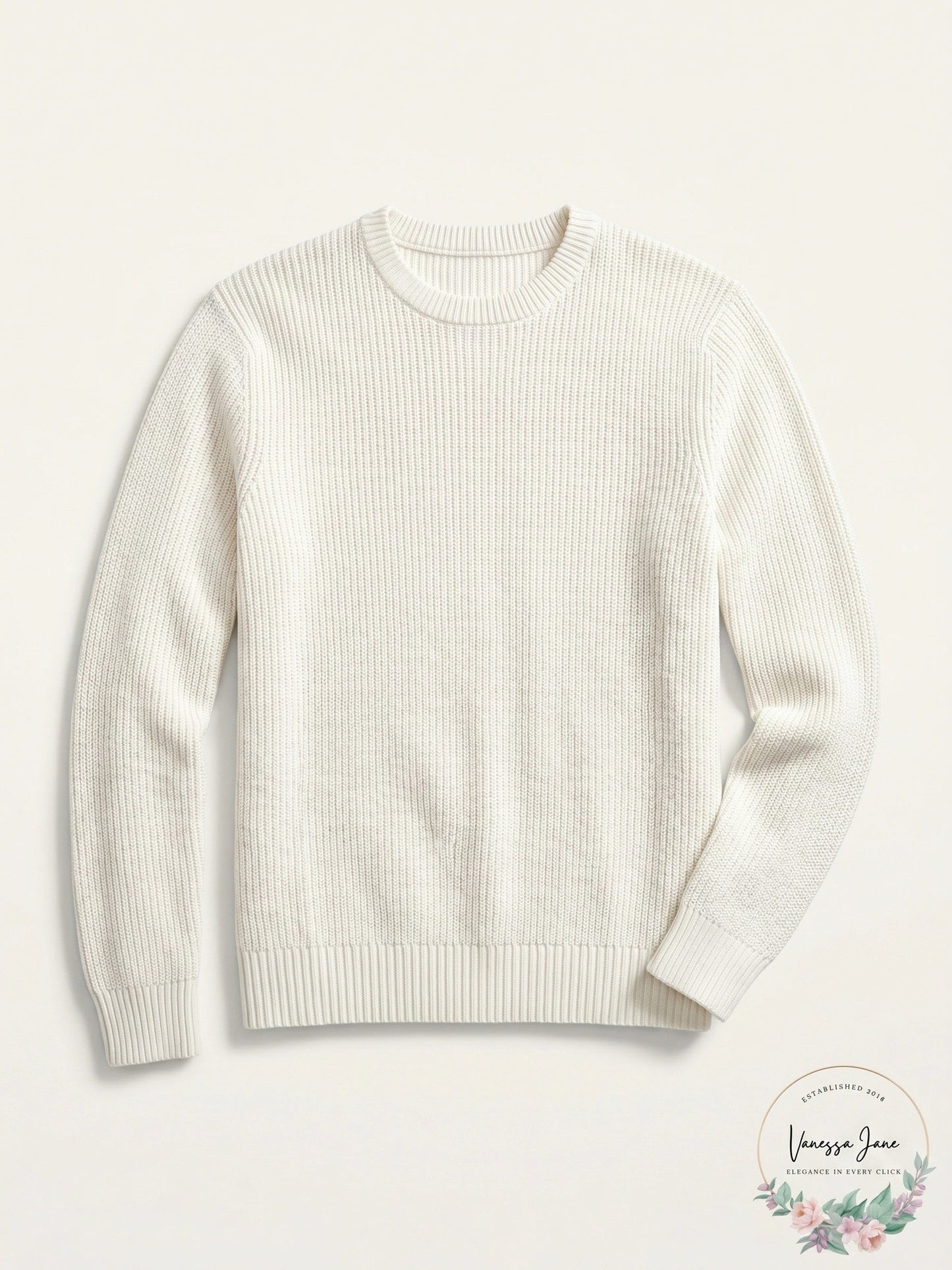 Club Room Mens Cotton Solid Textured Crew Neck Sweater