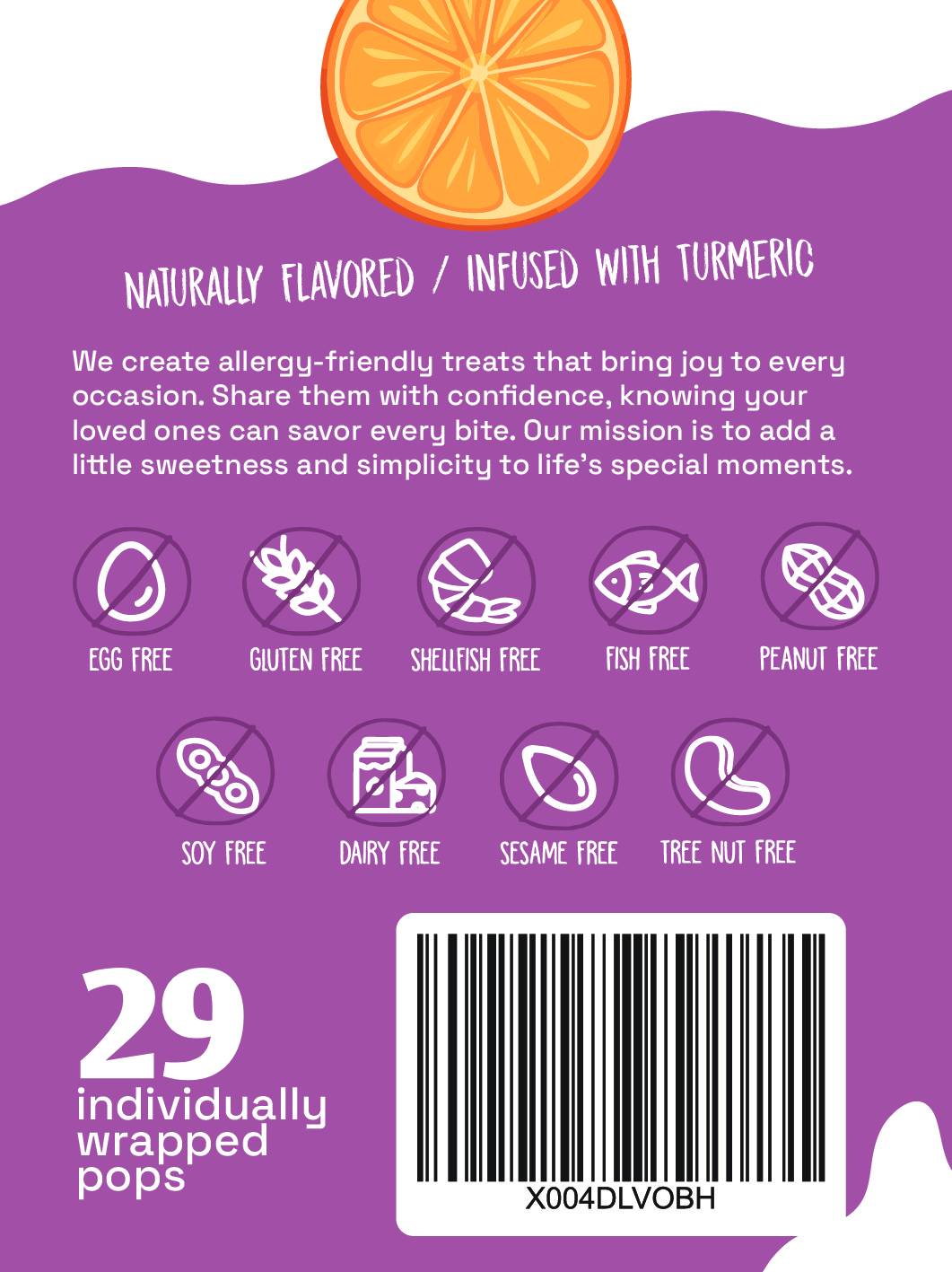 Andy Anand Vitamin C Lollipops, 29 ct, 8.8 oz – Real Fruit Juice, Keto, Kids Immune Support, Birthday & Holiday Gift Box