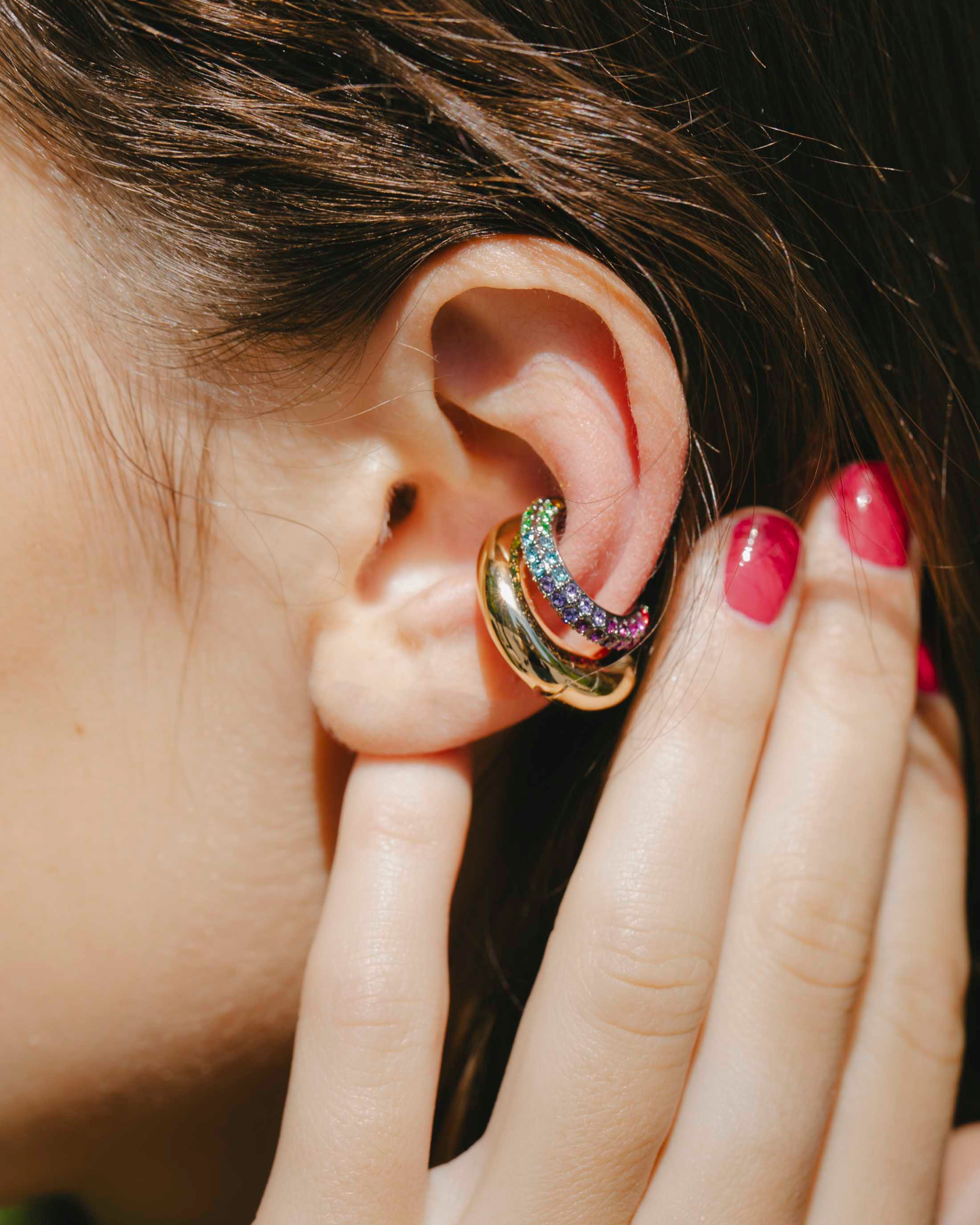 Vida Pavé Ear-Cuff