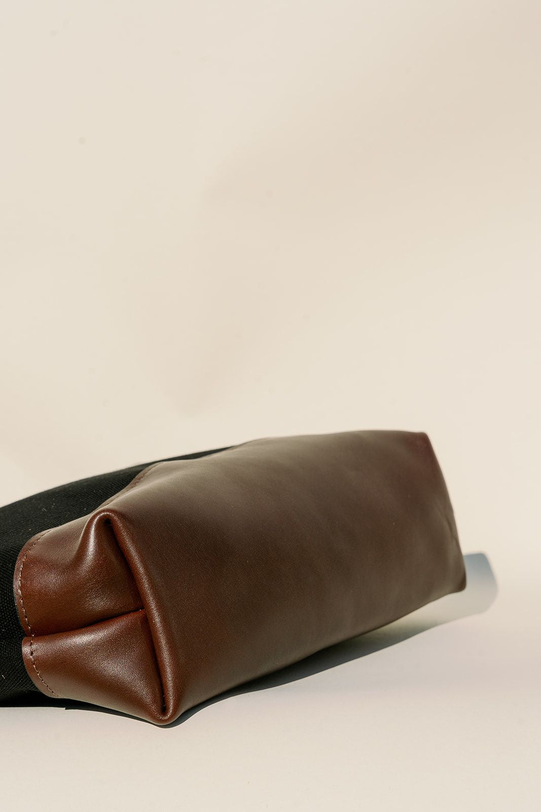 S&D Bradley | Black Canvas + Brown Leather