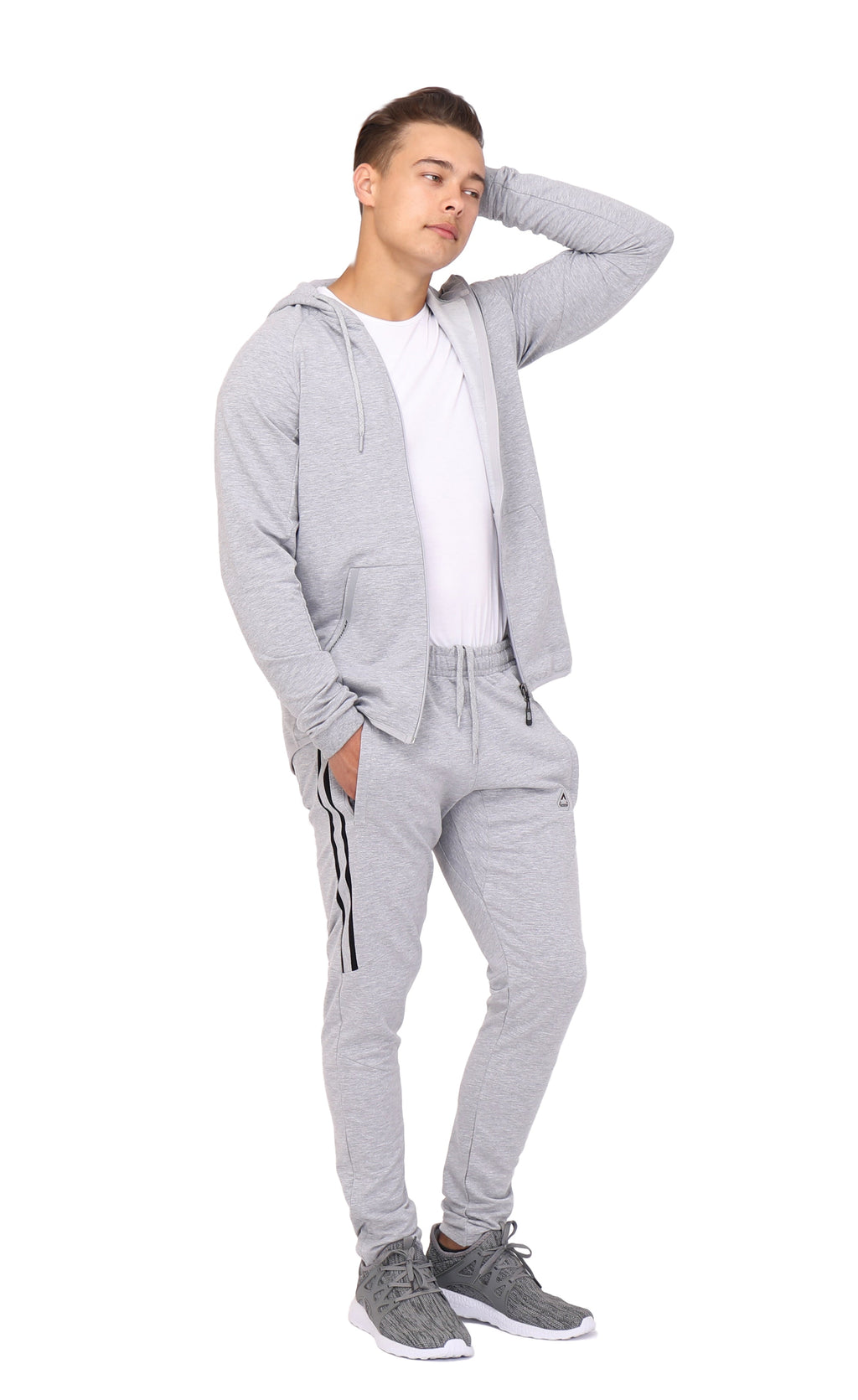 Sweat à capuche confort coupe ajustée