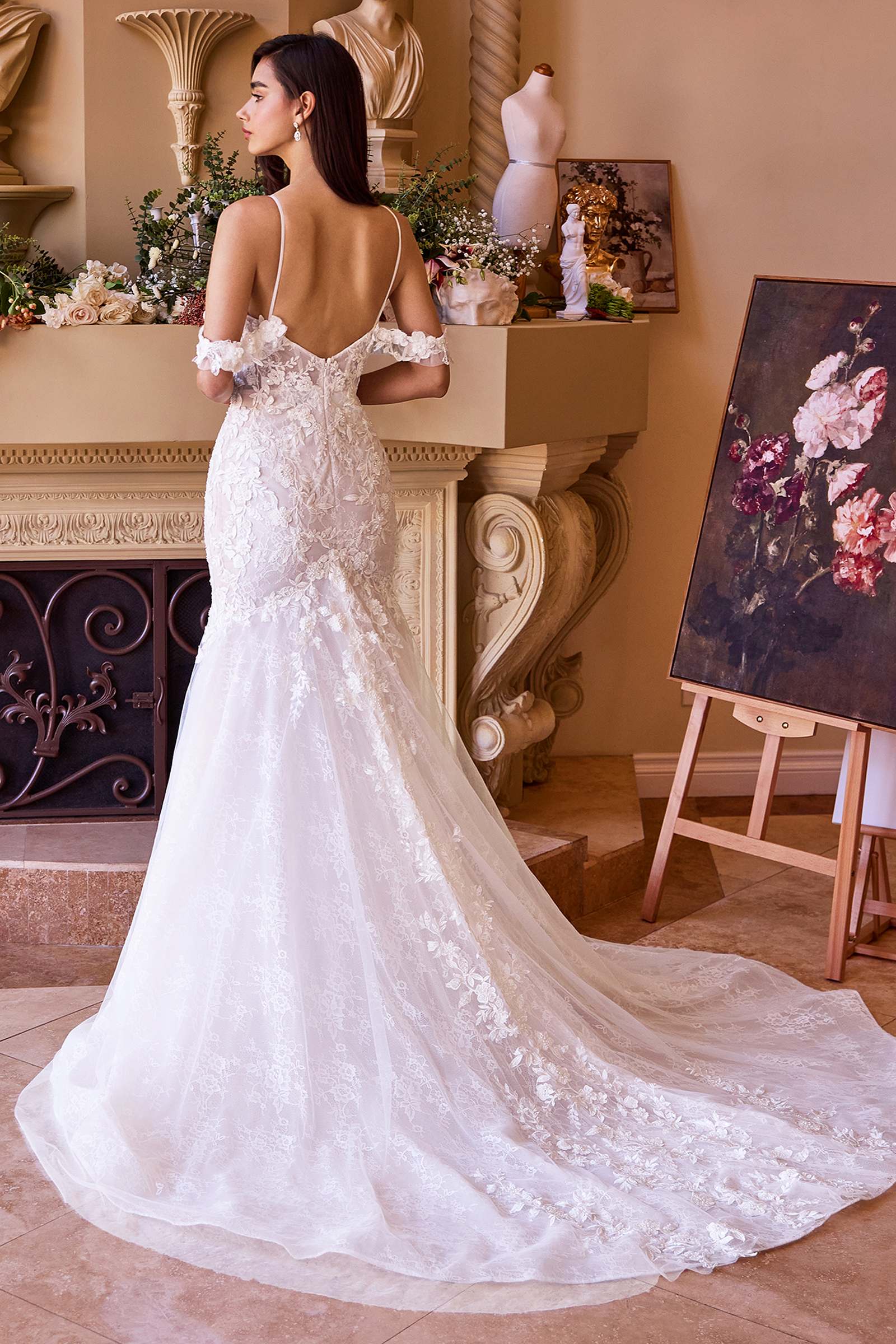 Andrea & Leo WL051 Dress Fitted Lace Wedding Mermaid Gown