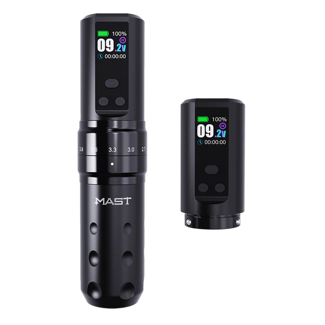 Dragonhawk ワイヤレスタトゥーペンマシン 2.4-4.2MM ストローク長 | Mast Fold 2 Pro