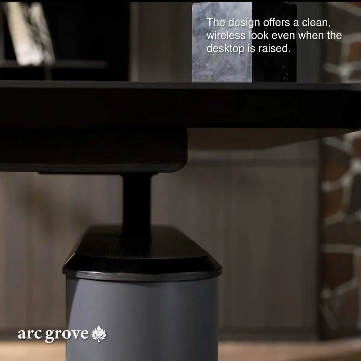 Sawyer · L-Shaped Executive Standing Desk, Adjustable Height