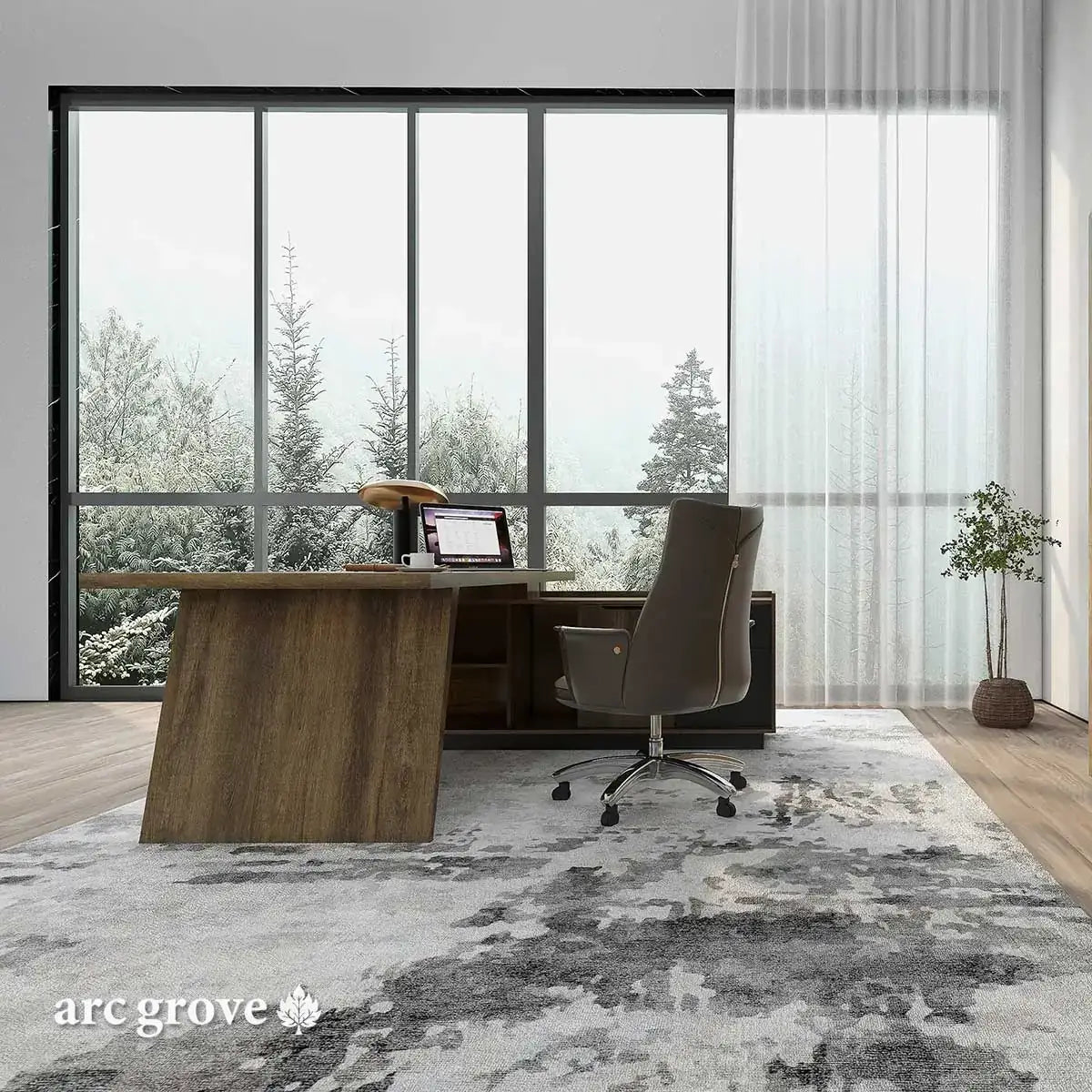 Seaton · Executive L-Shaped Desk