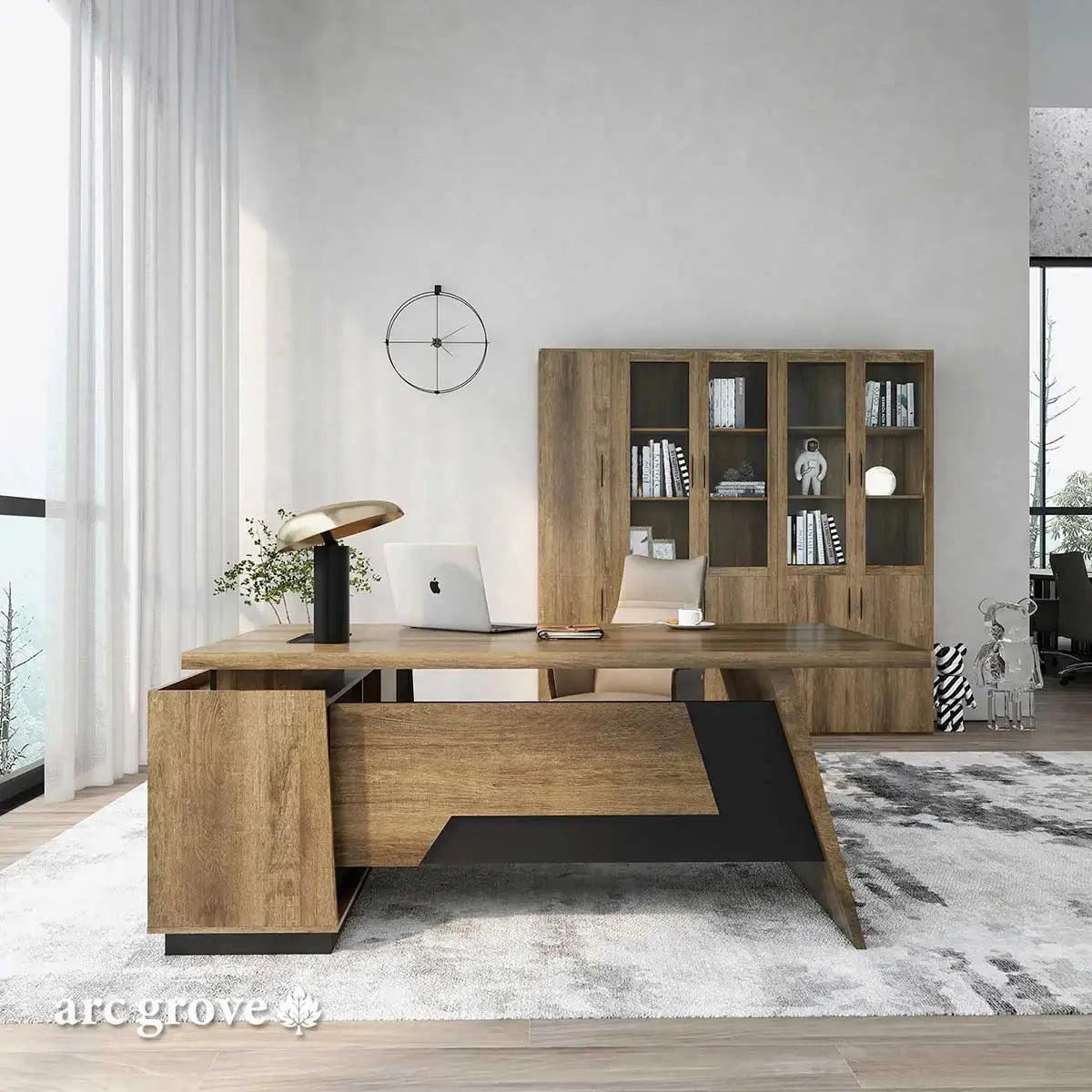 Seaton · Executive L-Shaped Desk