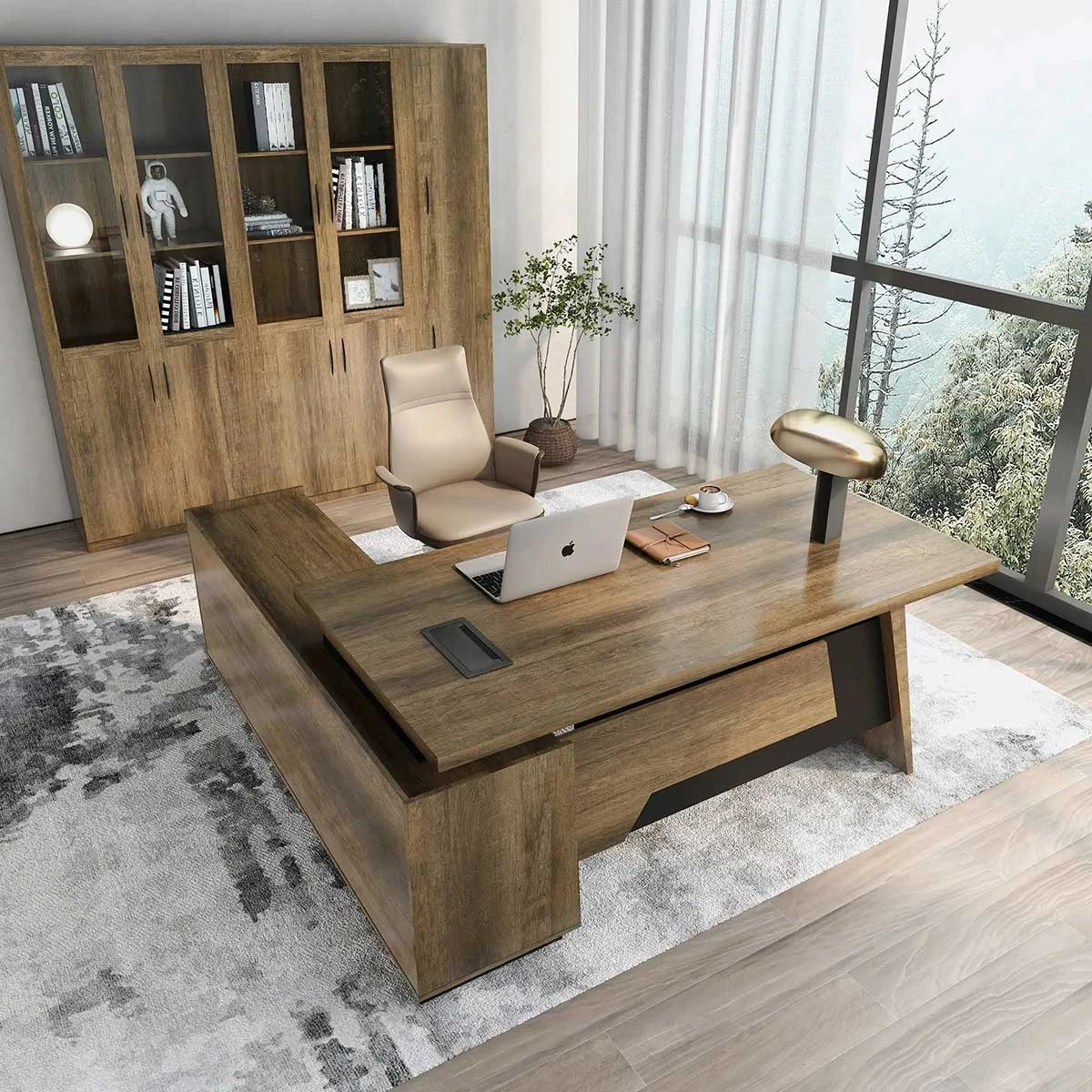 Seaton · Executive L-Shaped Desk