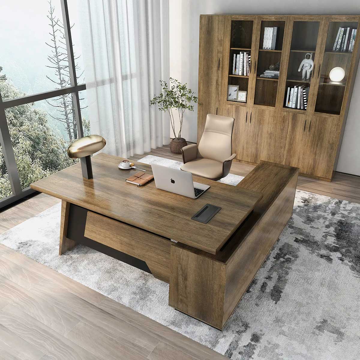 Seaton · Executive L-Shaped Desk