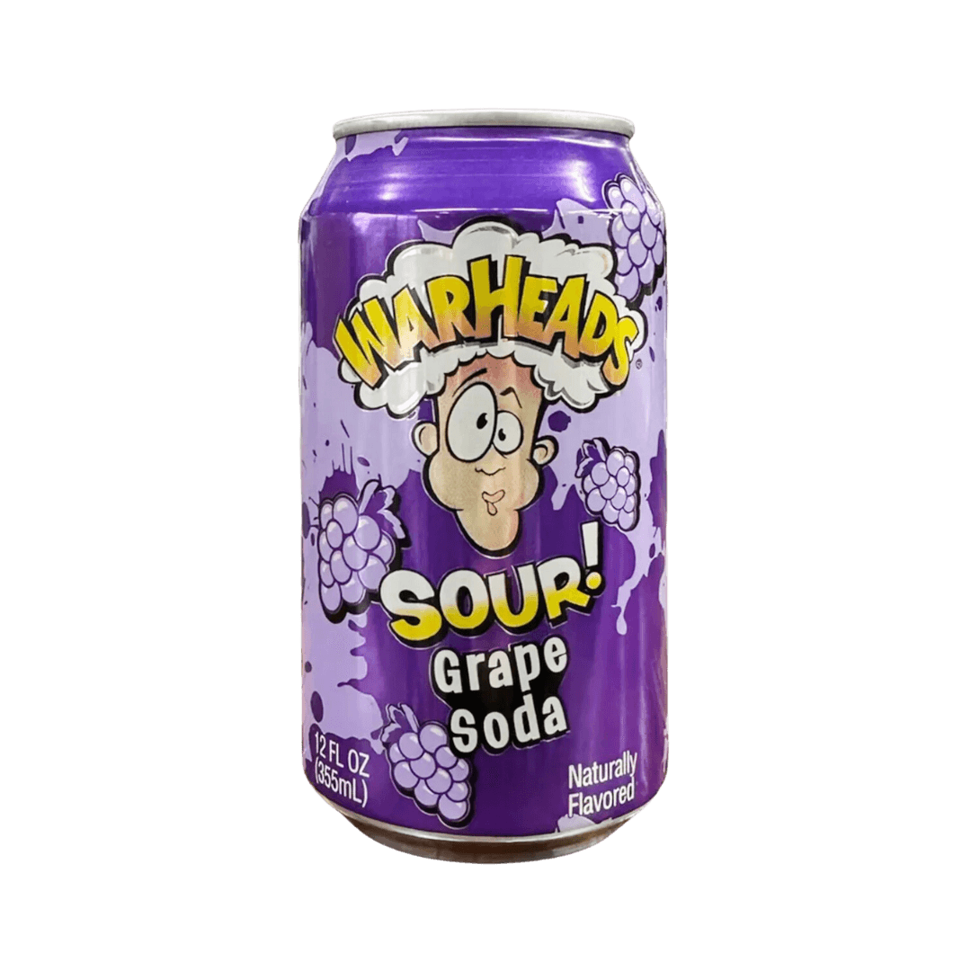 Warheads Sour Grape Soda