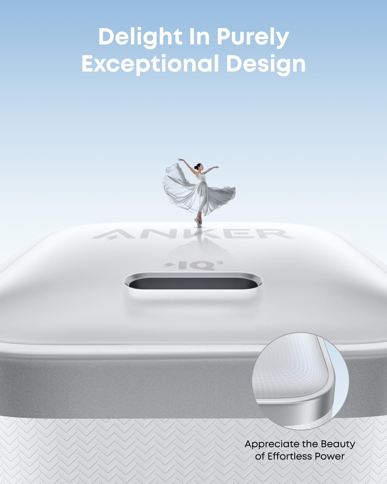Chargeur Anker Nano (45W) avec câble USB-C vers USB-C