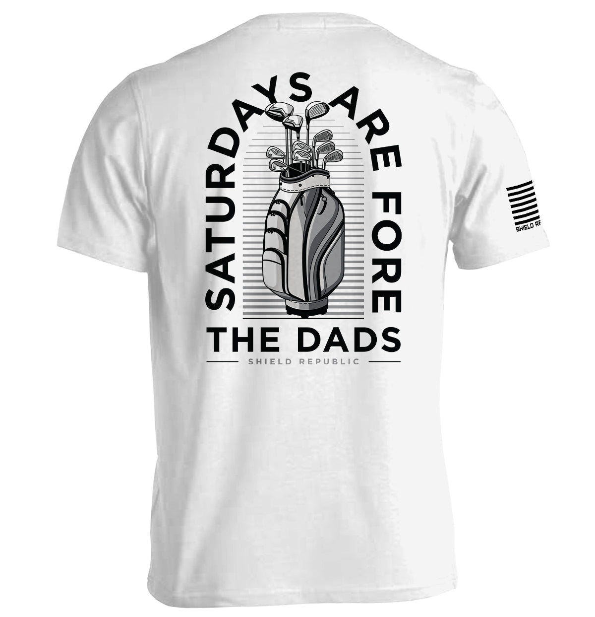 Saturdays Are For The Dads Golf Grey