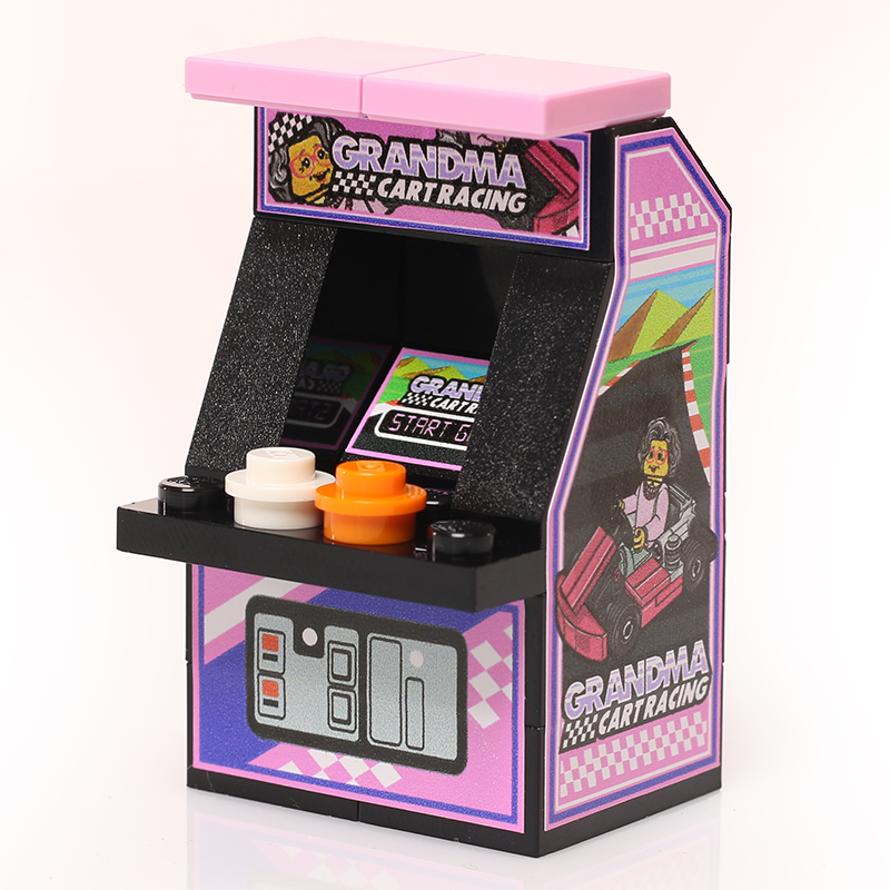 Grandma Cart Racing Classic Arcade Machine