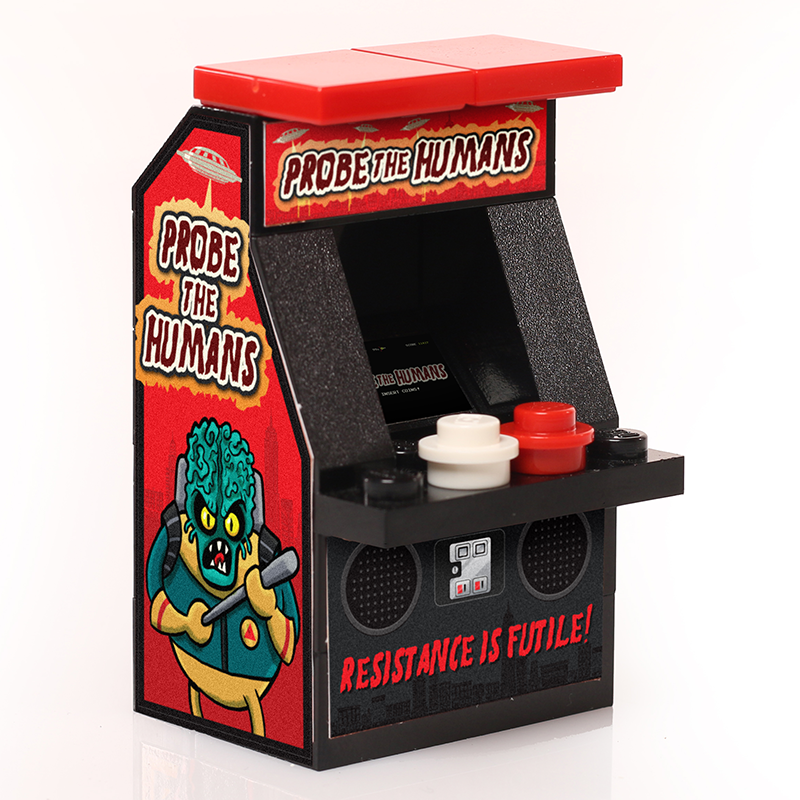 Probe the Humans Classic Arcade Machine