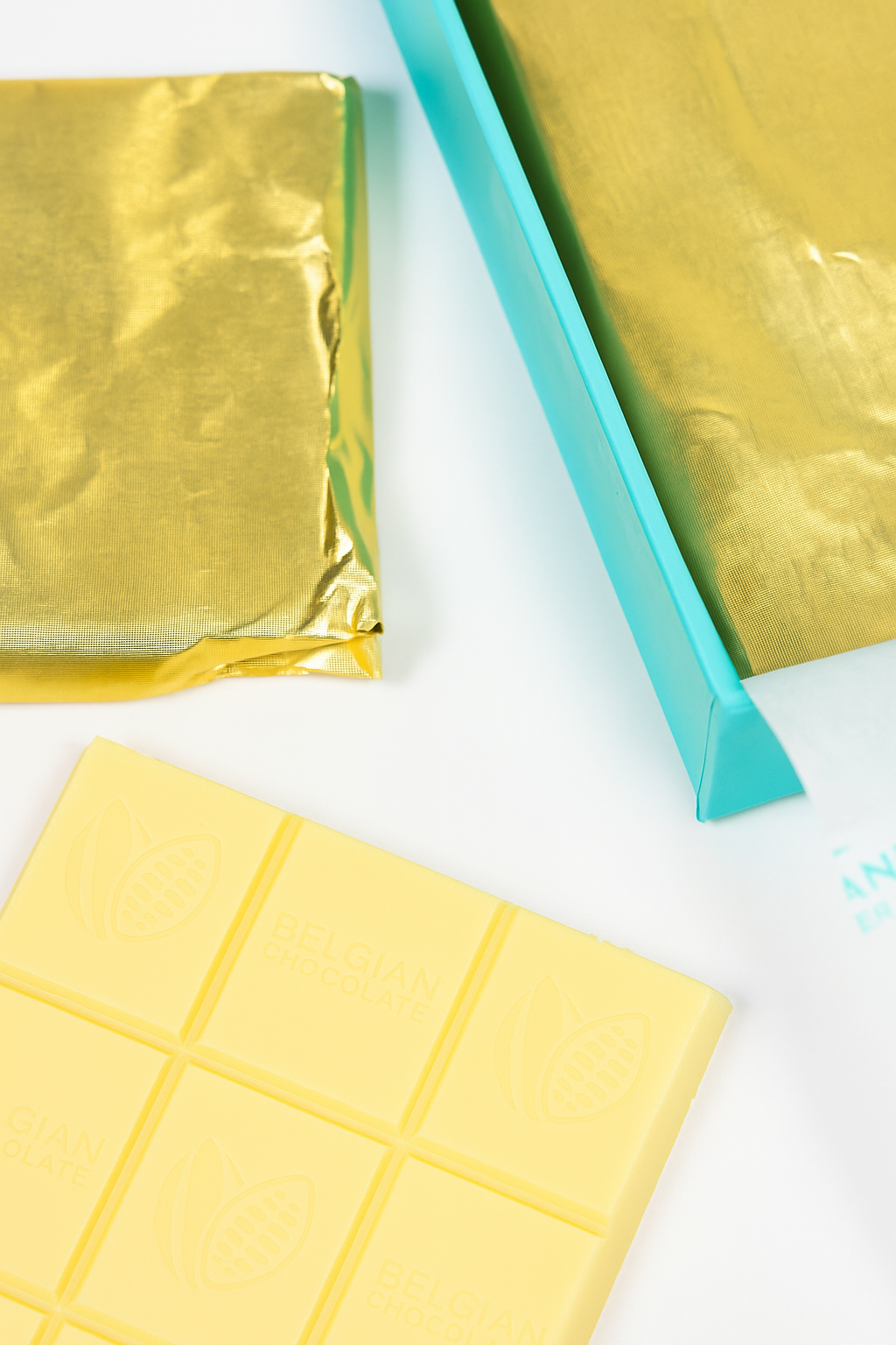 Andy Anand Sugar-Free 60% Cacao Belgian White Chocolate Bars, 3 pc – Stevia Sweetened, Keto & Diabetic-Friendly, Birthday & Holiday Gift