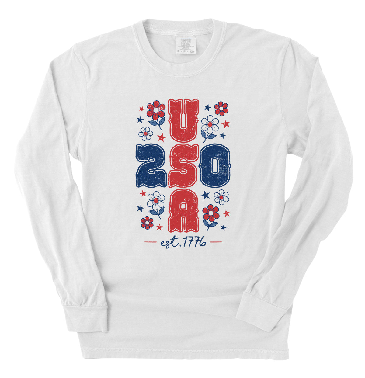 Red, White & Bloom (Front Print)