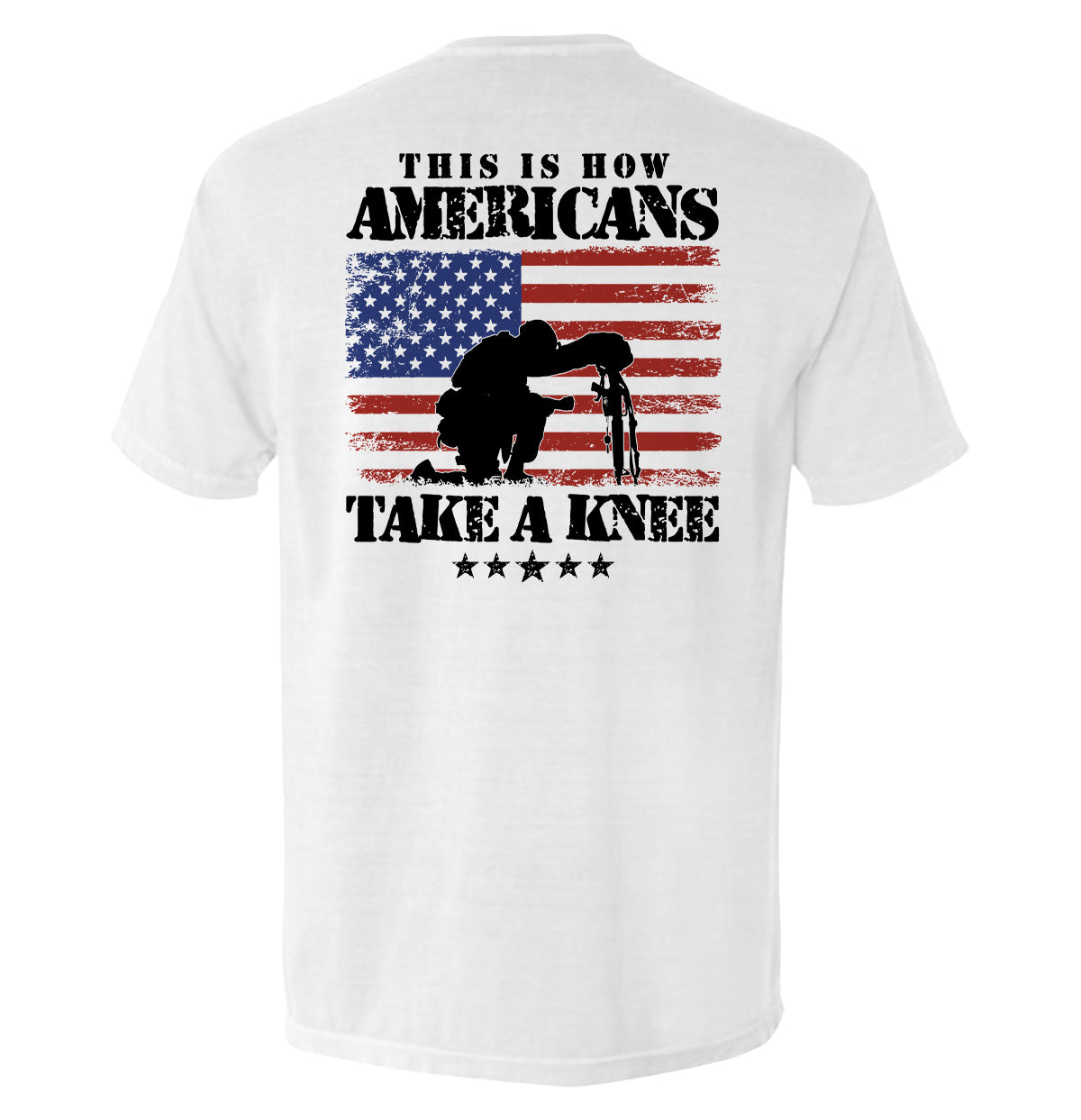 これがアメリカ人のひざまずき方だ