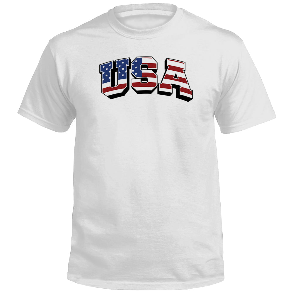 USA旗文字（前面）