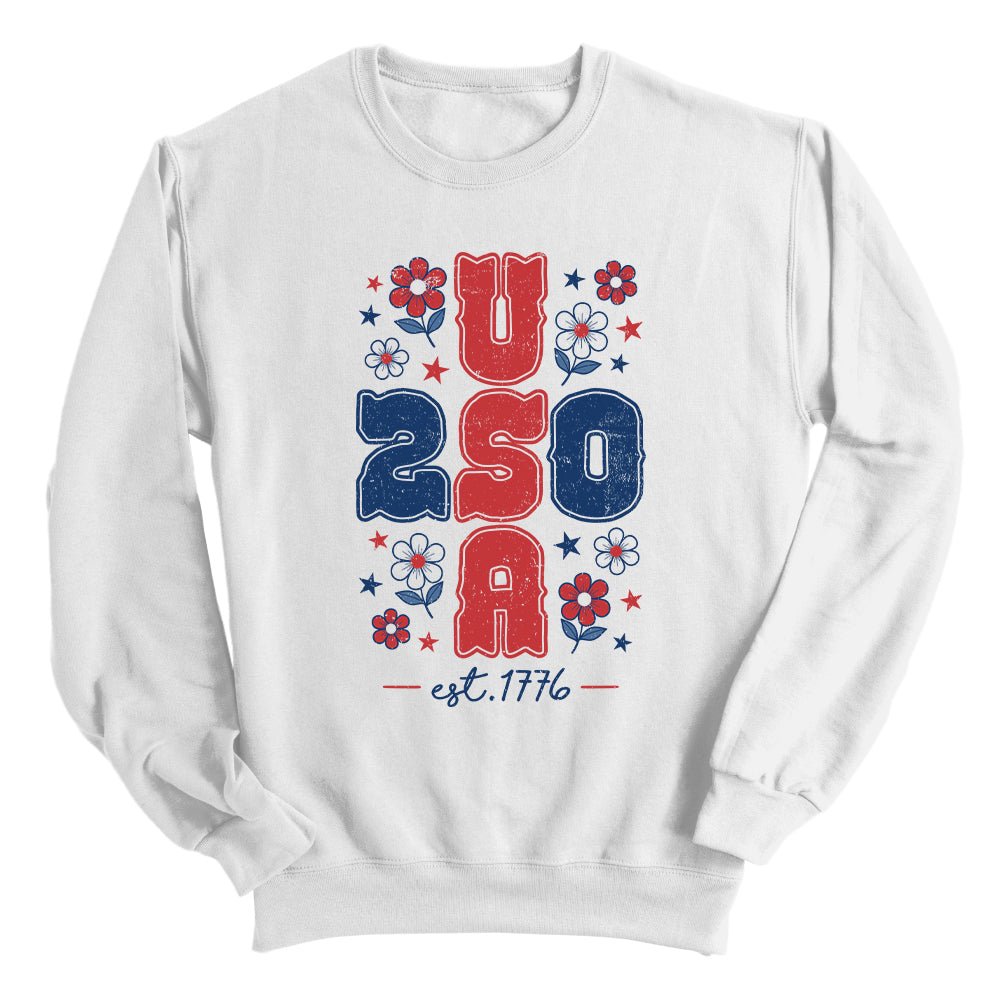 Red, White & Bloom (Front Print)