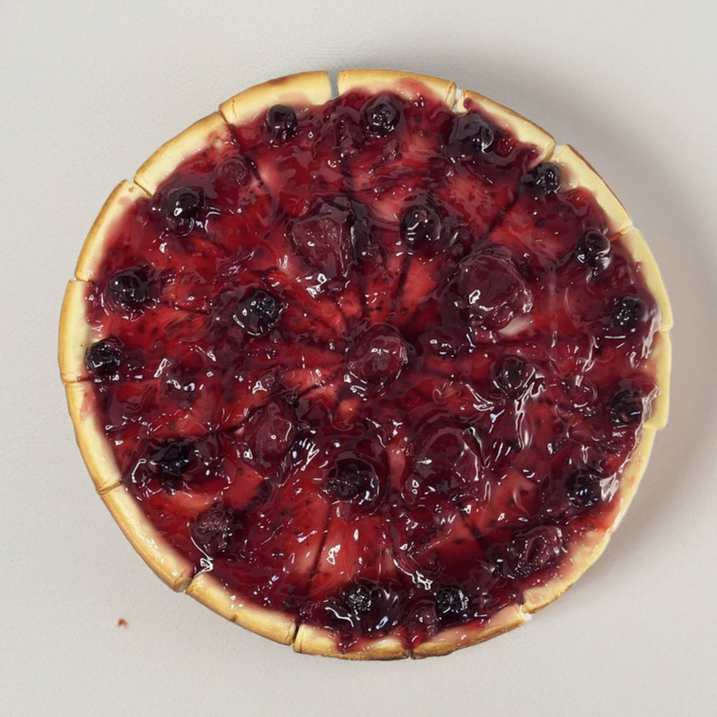 Andy Anand Wild Berry Cheesecake, 9-Inch, 2.8 lb – Luxuriously Creamy, Traditional Recipe, No Preservatives, Birthday & Holiday Gift Box