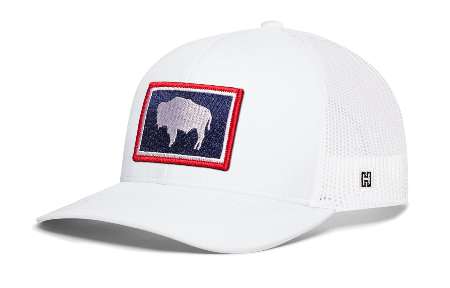 Wyoming Flag Trucker Hat  |  WY Snapback