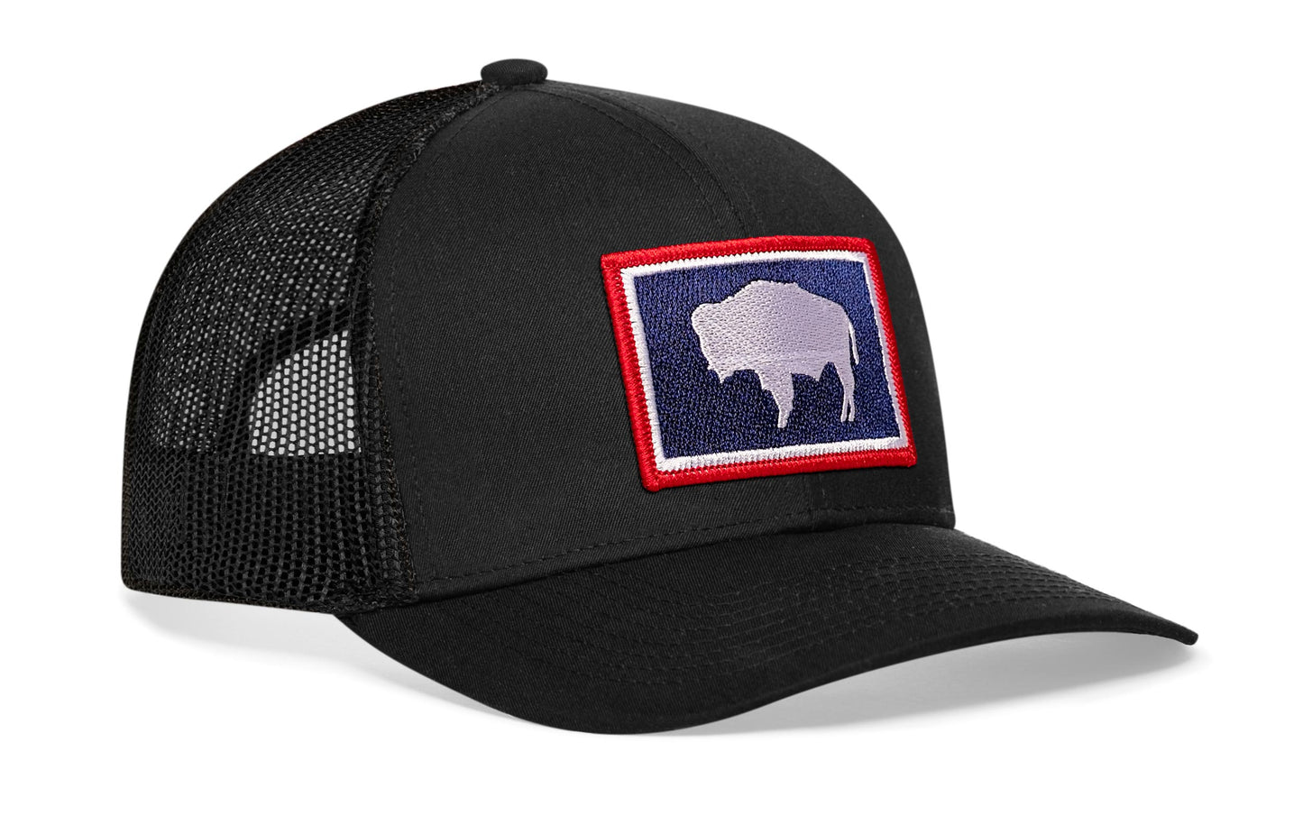 Wyoming Flag Trucker Hat  |  WY Snapback