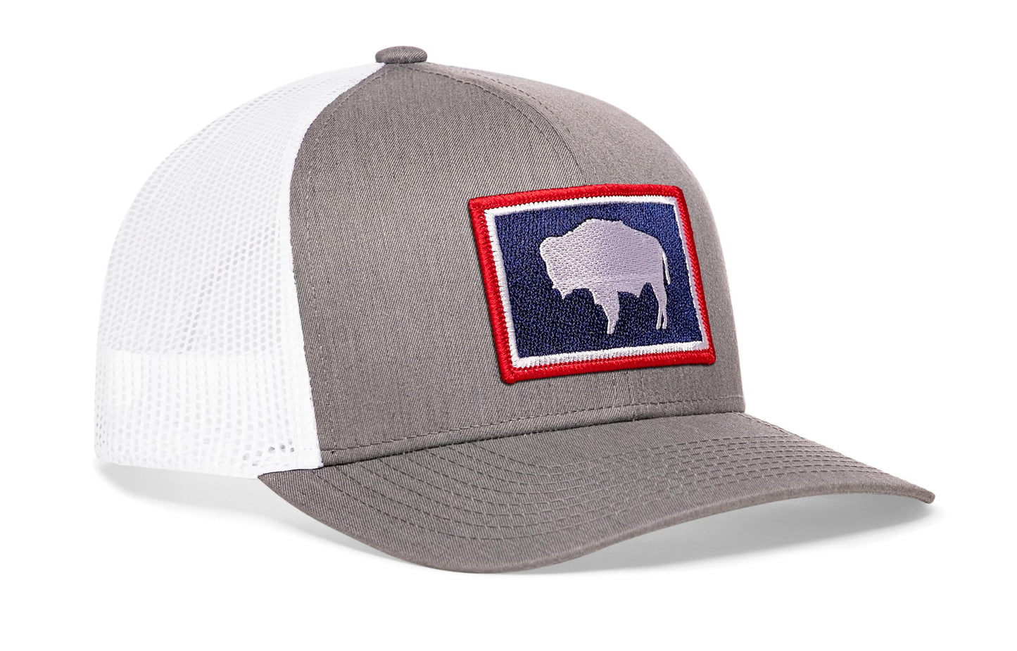 Wyoming Flag Trucker Hat  |  WY Snapback