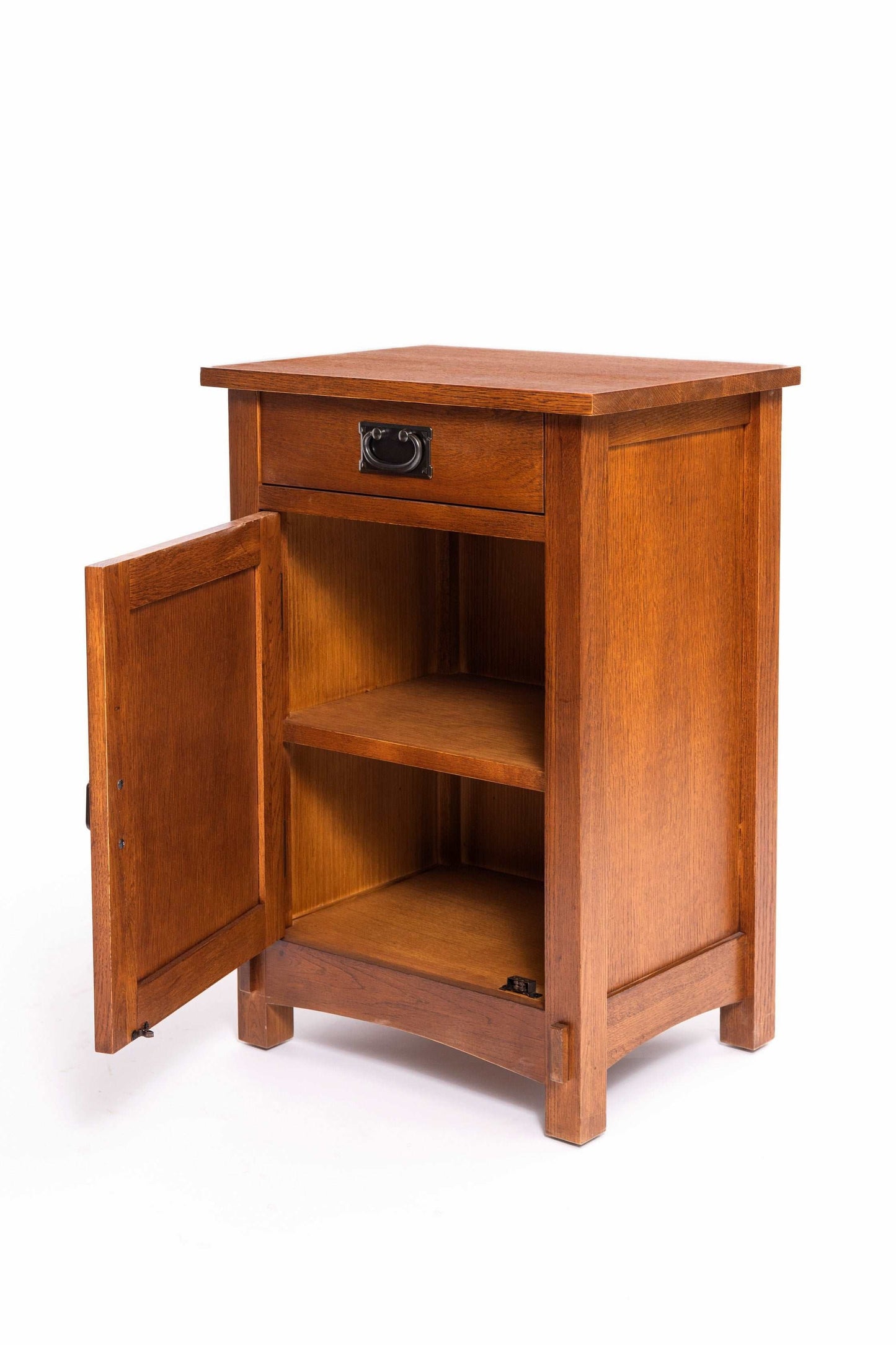 Mission / Arts and Crafts 1 Door, 1 Drawer Nightstand