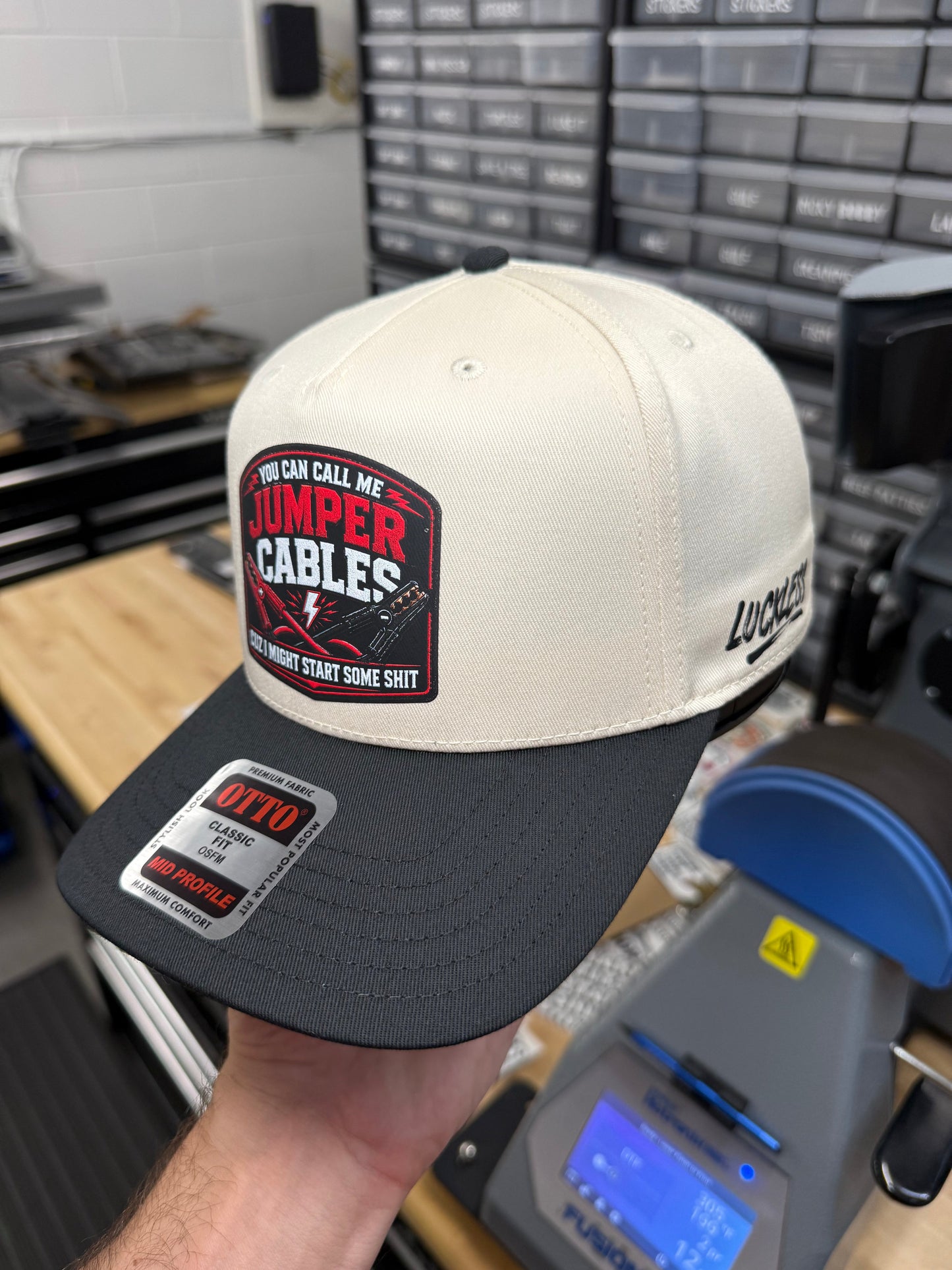 You Can Call Me Jumper Cables Cuz I Might Start Some Shit Snapback