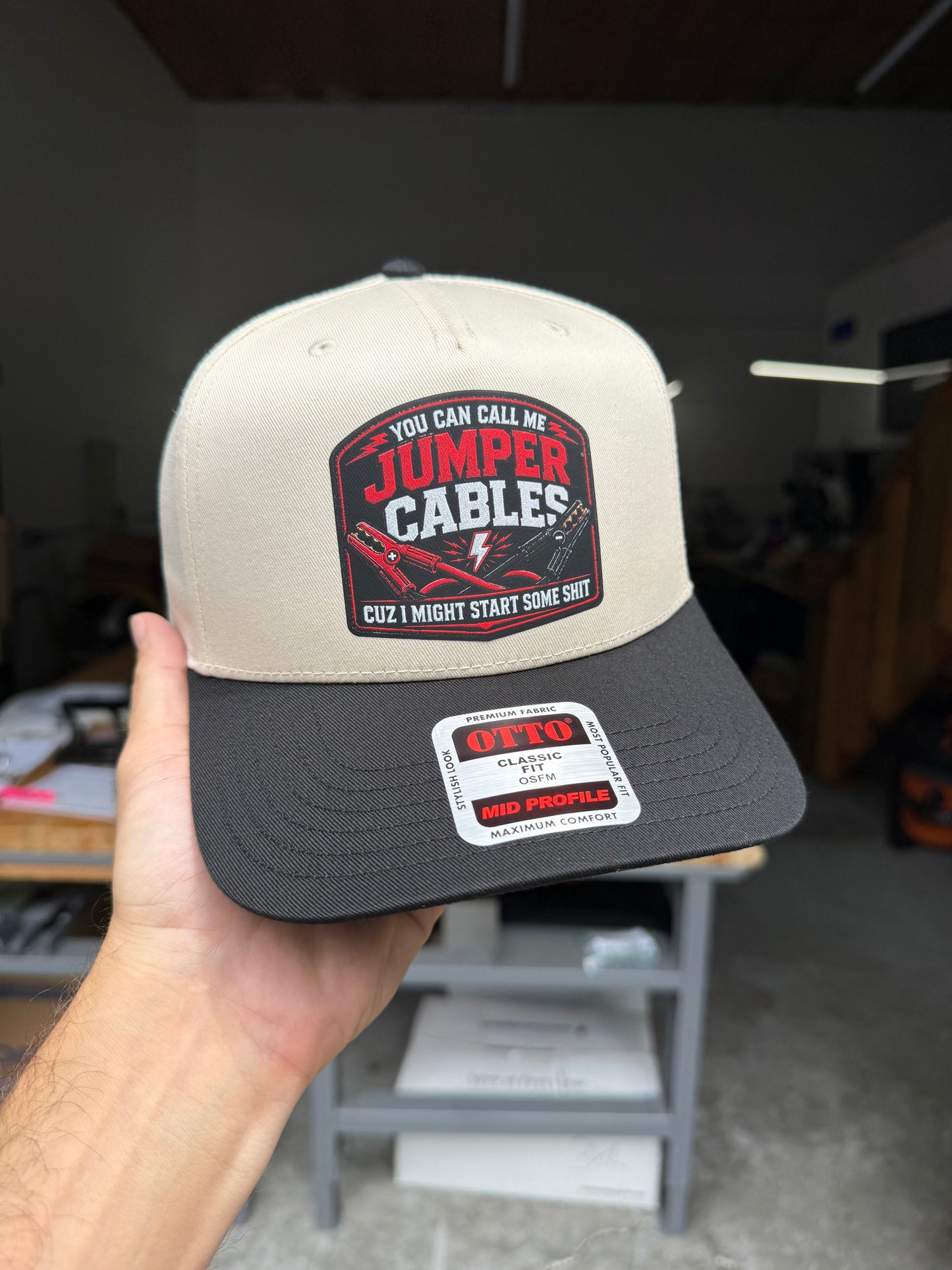 You Can Call Me Jumper Cables Cuz I Might Start Some Shit Snapback