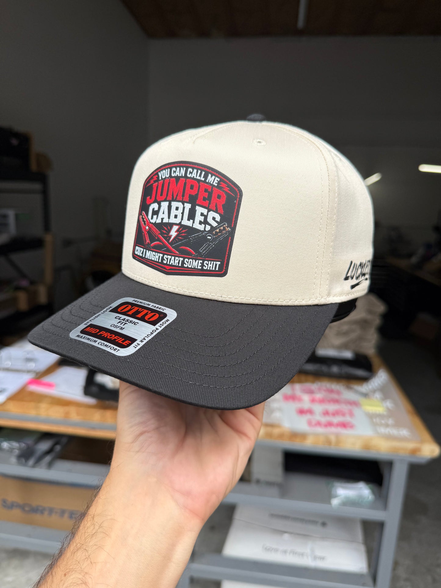 You Can Call Me Jumper Cables Cuz I Might Start Some Shit Snapback