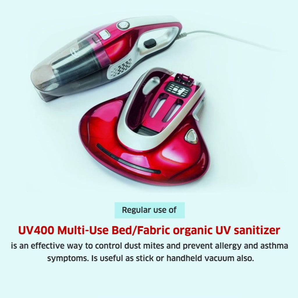 Ewbank UV400 Nettoyeur-Vapeur et Aspirateur Multi-Usages pour Lits et Tissus