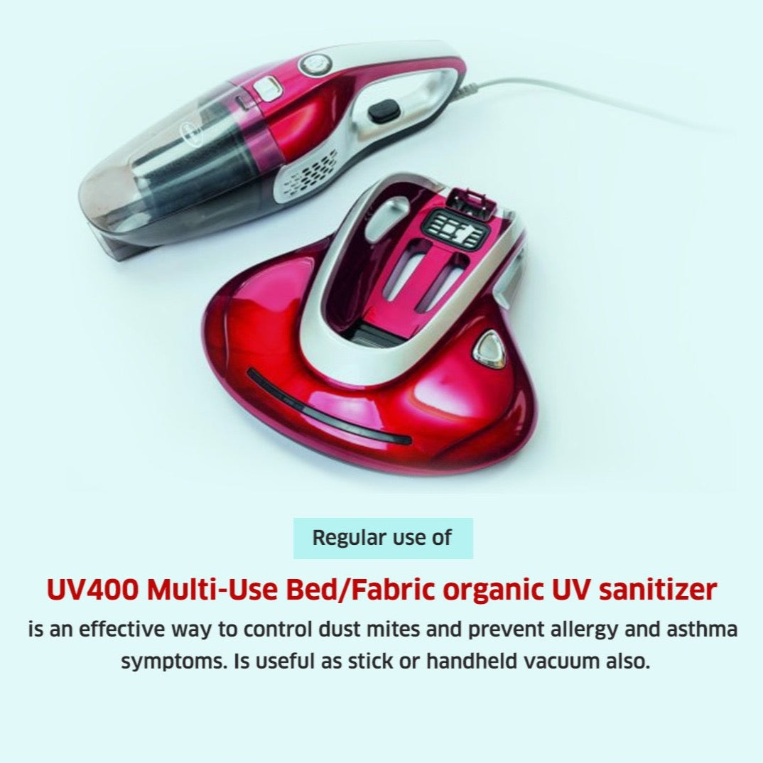 Ewbank UV400 Nettoyeur-Vapeur et Aspirateur Multi-Usages pour Lits et Tissus