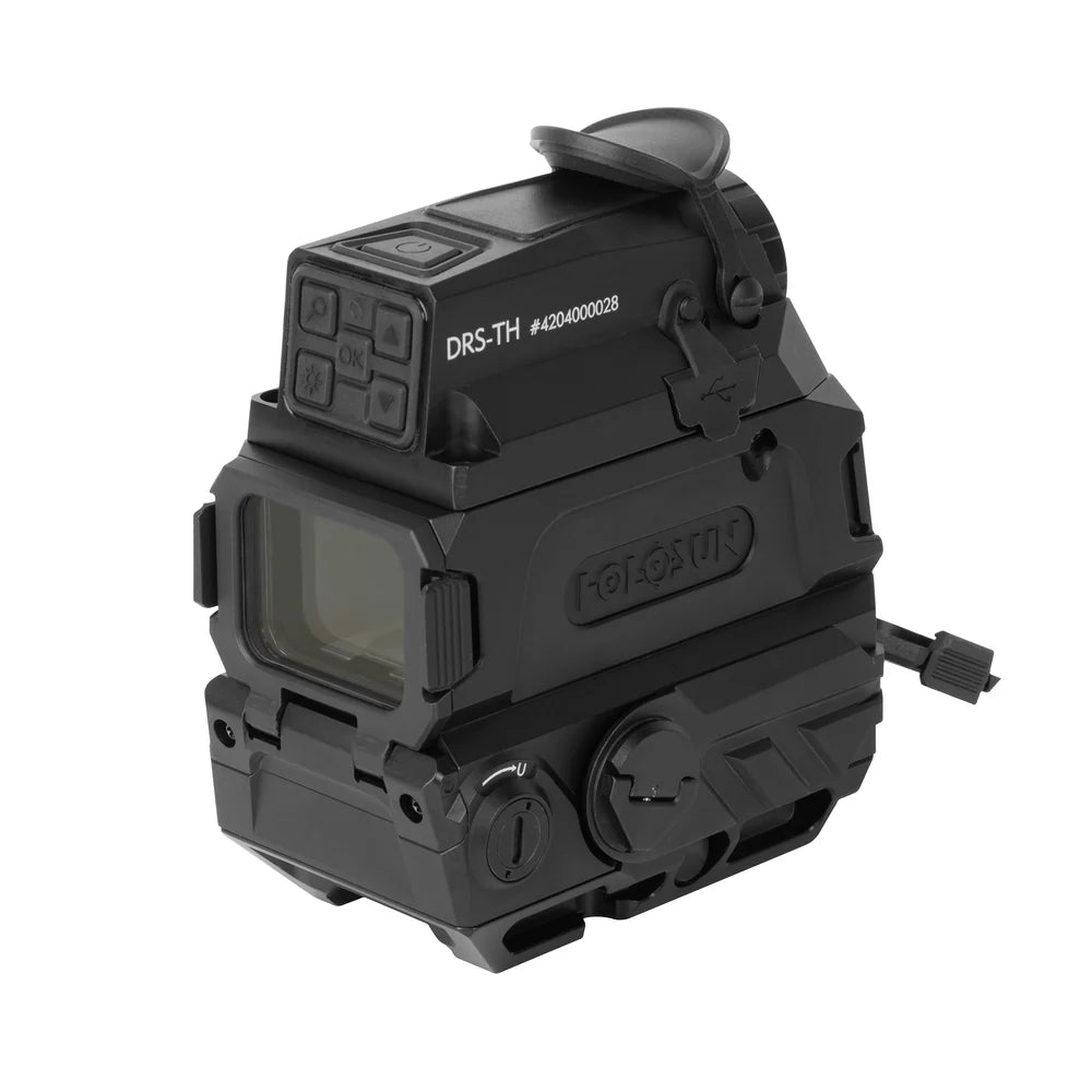 Holosun DRS-TH - Thermal Heat-Tracking Reflex Sight - 2 MOA Dot & 65 MOA Circle Aiming - 5x Digital Zoom - 24GB Video Recording - IP67 Waterproof