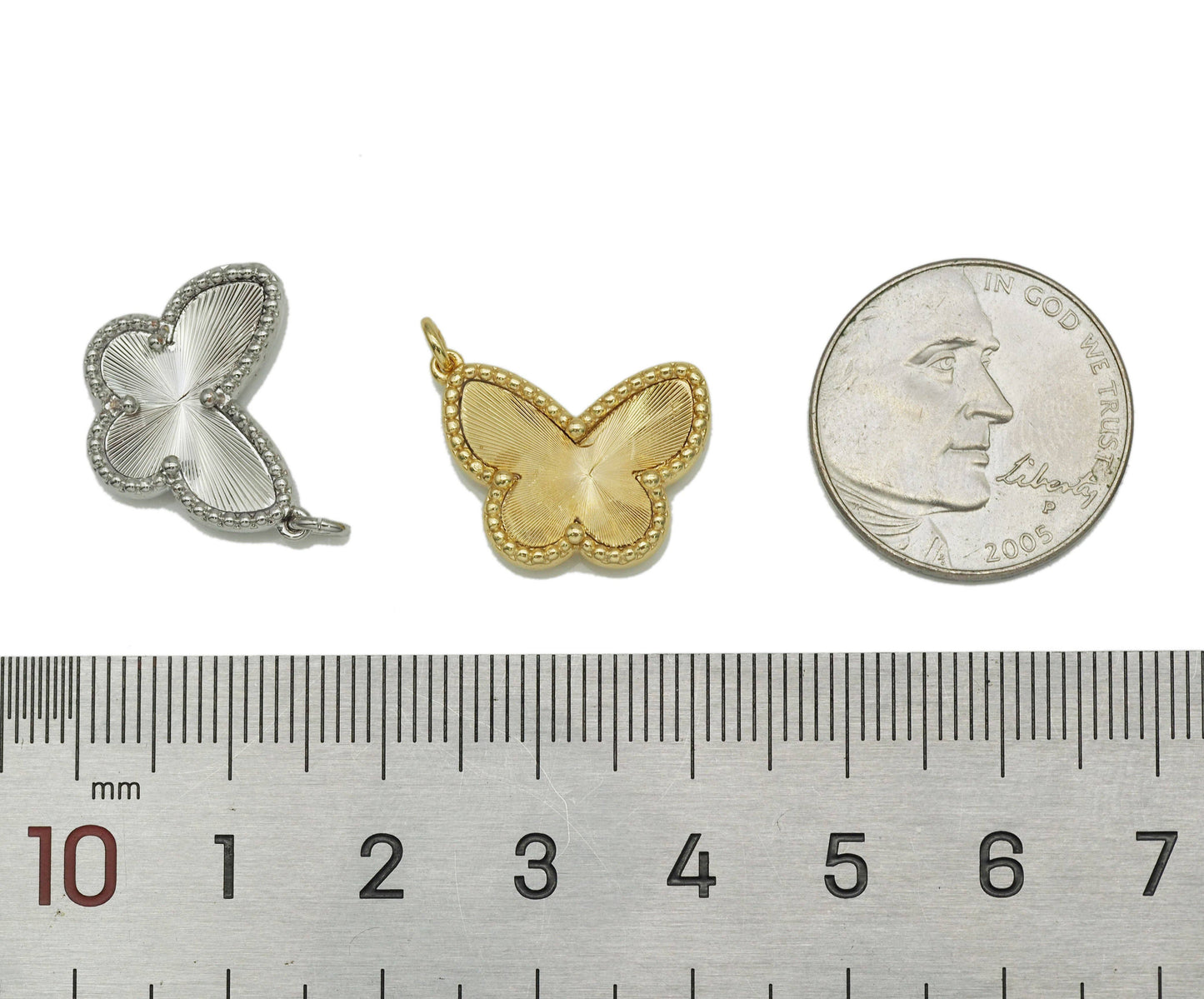 Butterfly Charm, Sku#FH193