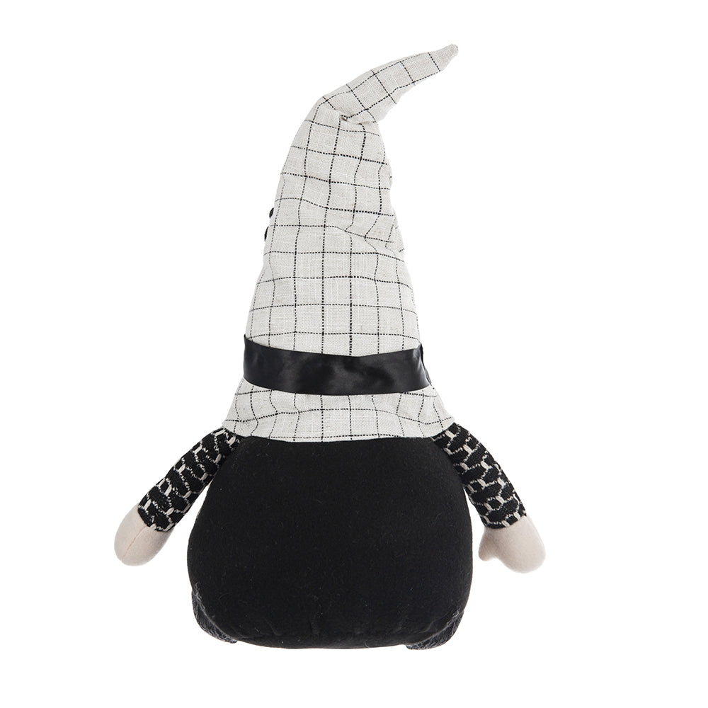 Set of 2 Fabric Sitting Gnome Decorations