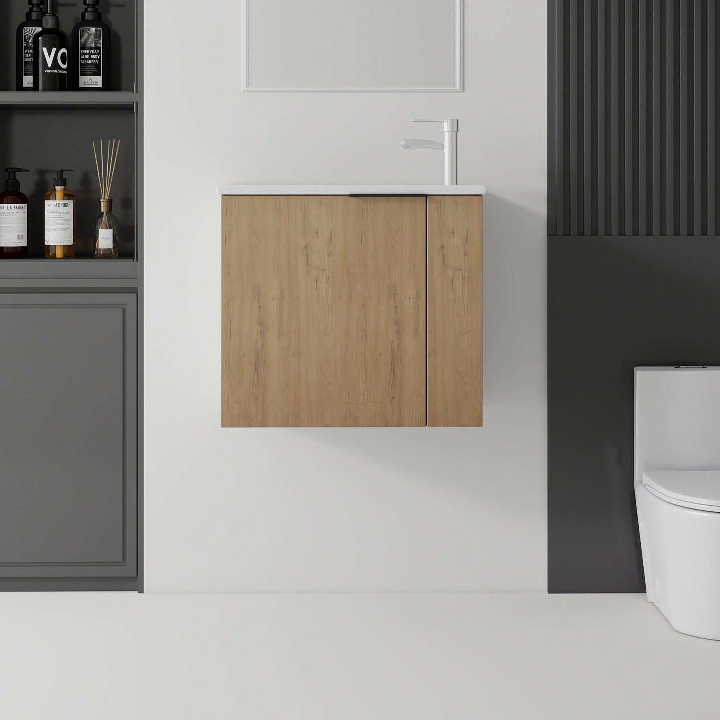 22" Floating Bathroom Vanity Combo