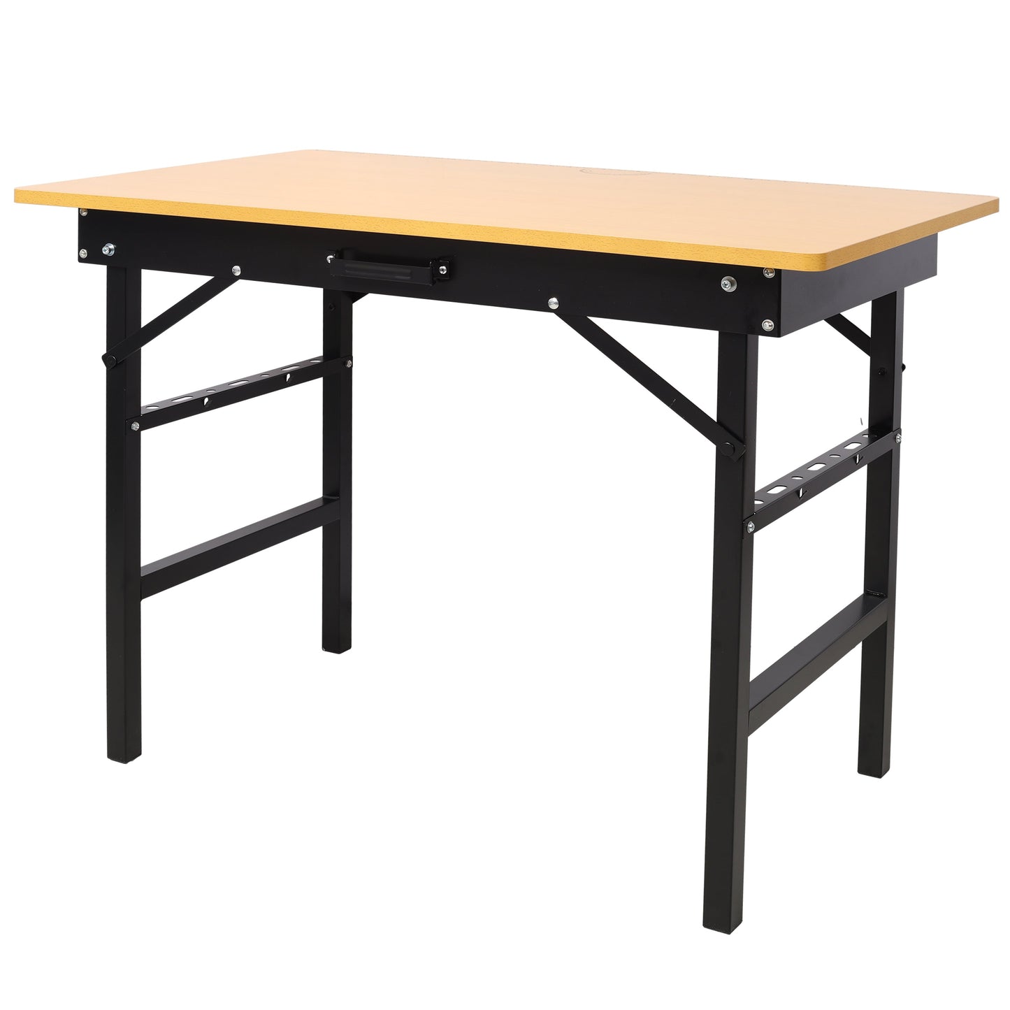 Portable Folding Work Table with Measuring Tape and Angle Finder