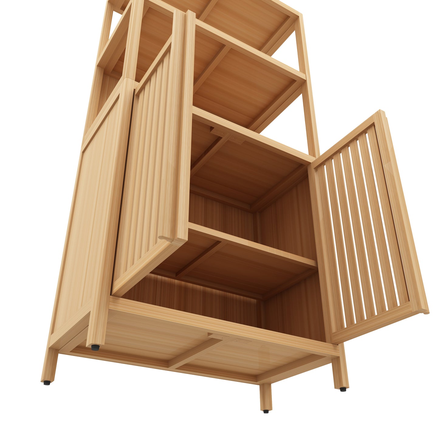 Bamboo Storage Cabinet