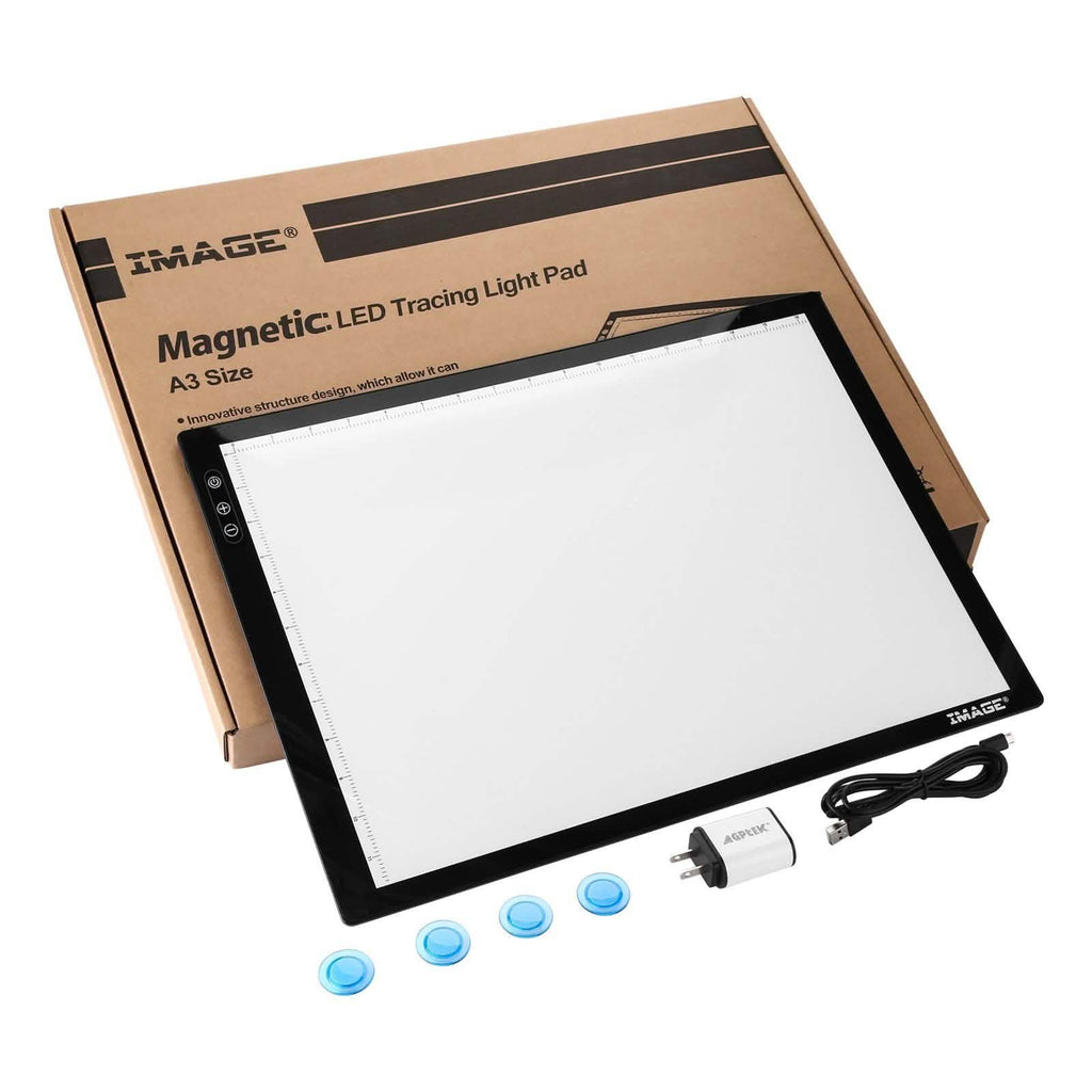 Tablette lumineuse A3, traceur LED A3 ultra-fin, luminosité réglable