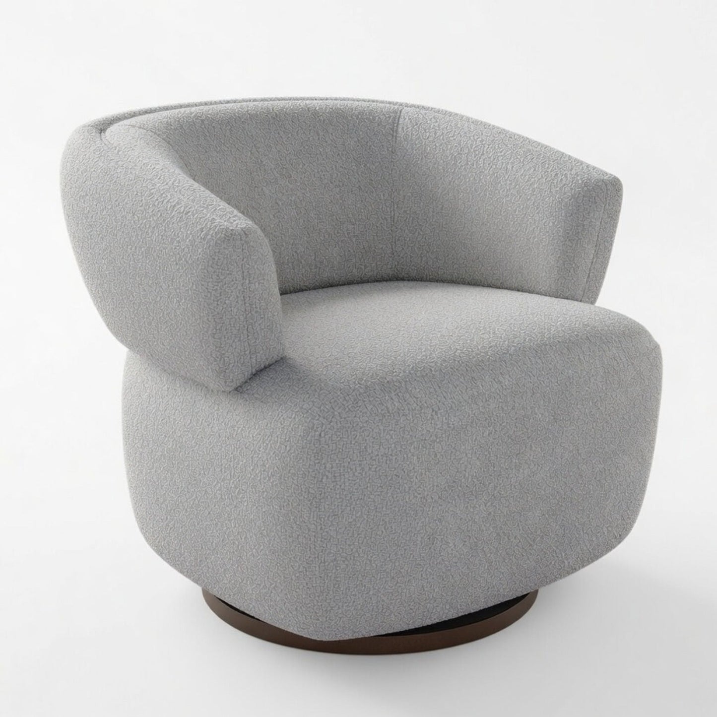 32" Swivel Barrel Accent Chair
