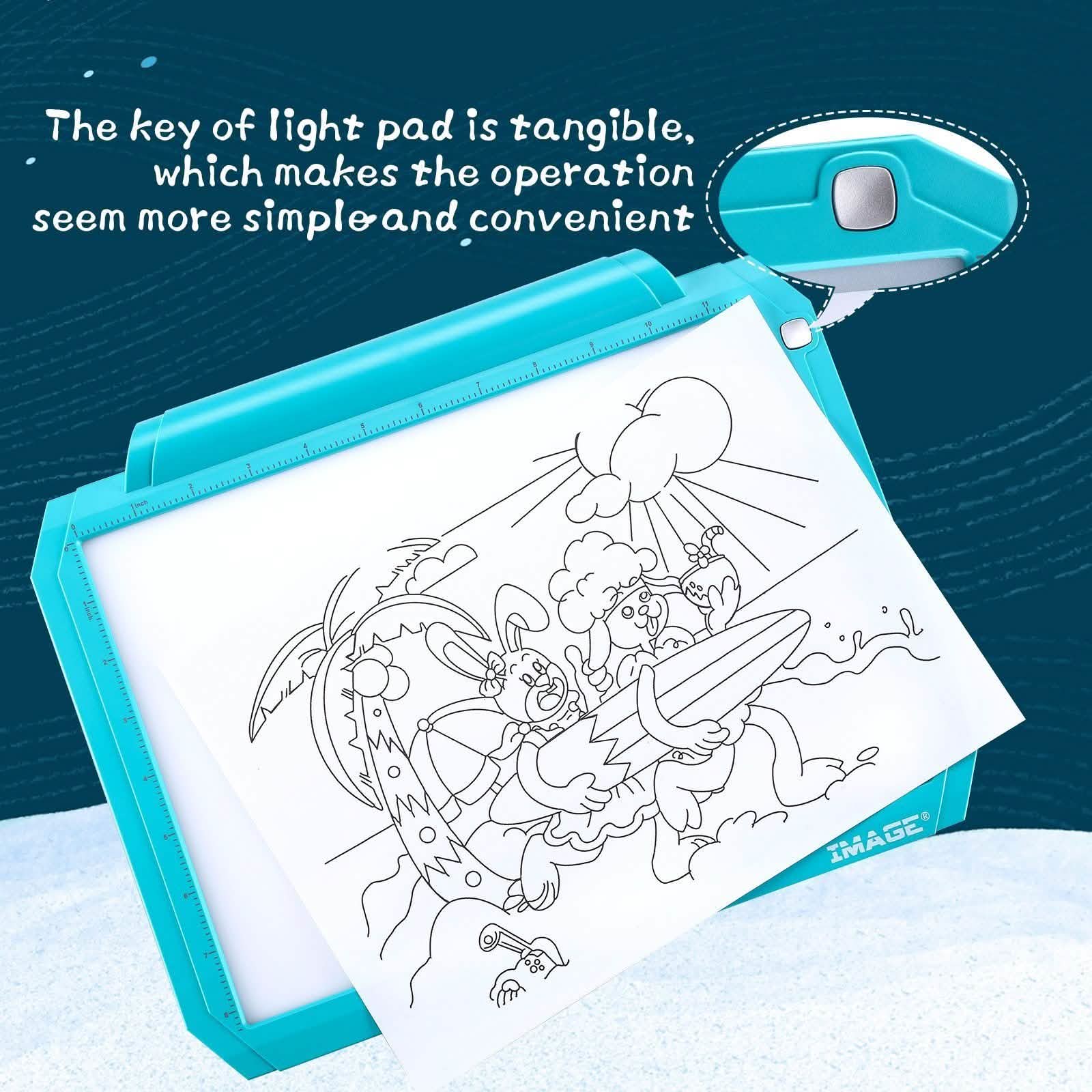 A4 LED トレーシングライトパッド ボックス メモリ機能付き 描画・スケッチ・アニメーション用