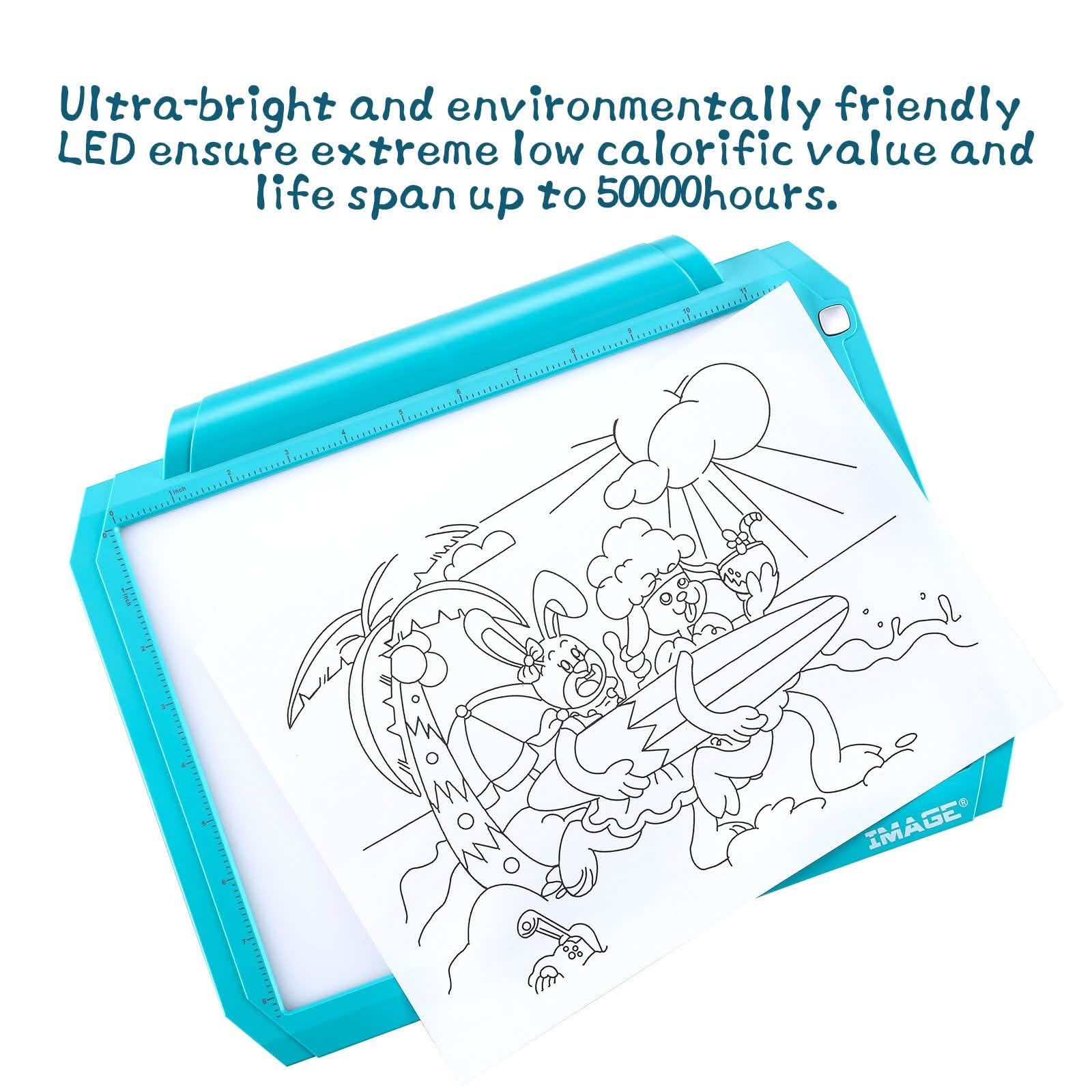 A4 LED トレーシングライトパッド ボックス メモリ機能付き 描画・スケッチ・アニメーション用