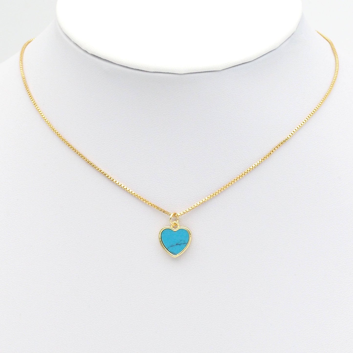 White mother of pearl Red black turquoise green Heart Charm, Sku#LX221