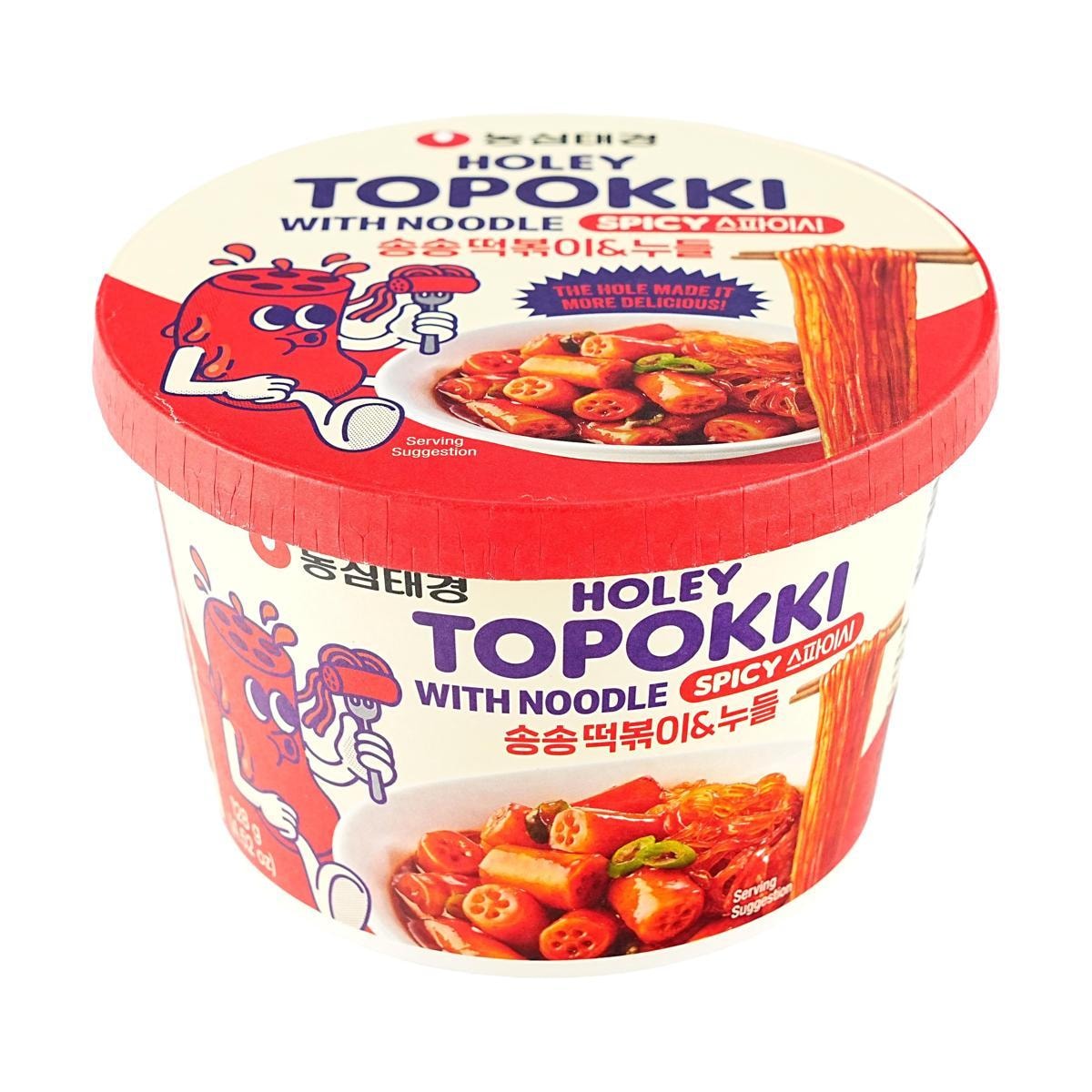 Holey Topokki Spicy Flavor With Glass Noodle