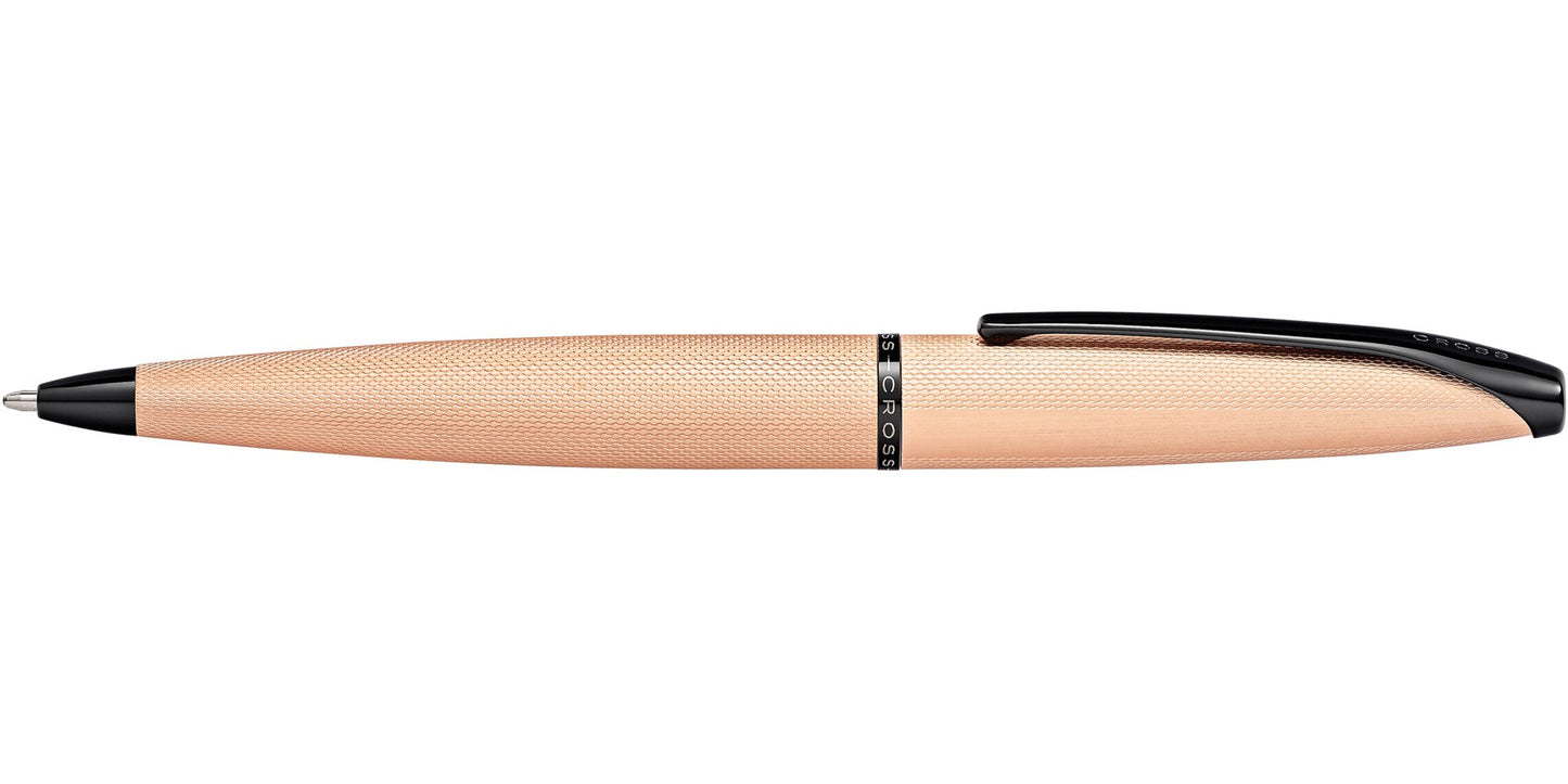 ATX® Brushed Rose Gold Ballpoint Pen