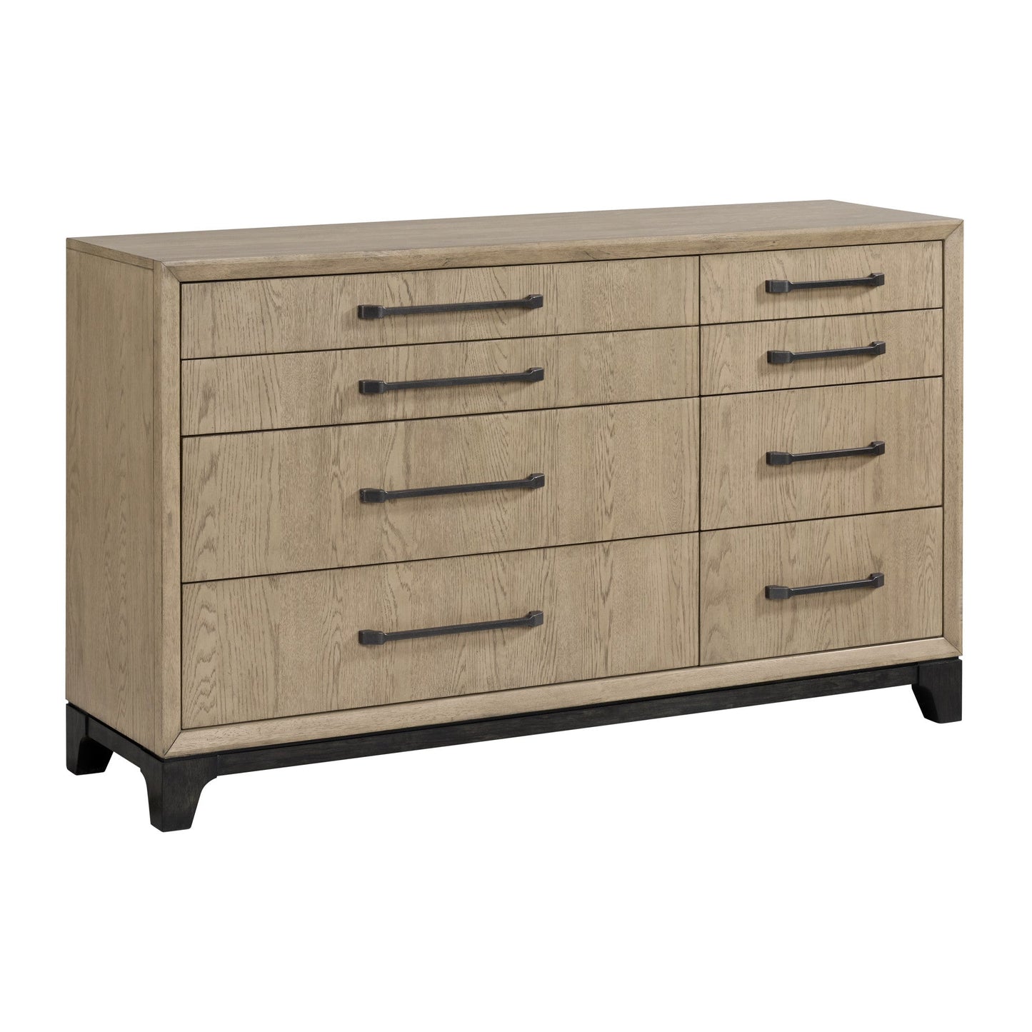Caramel and Cocoa 8-Drawer Dresser